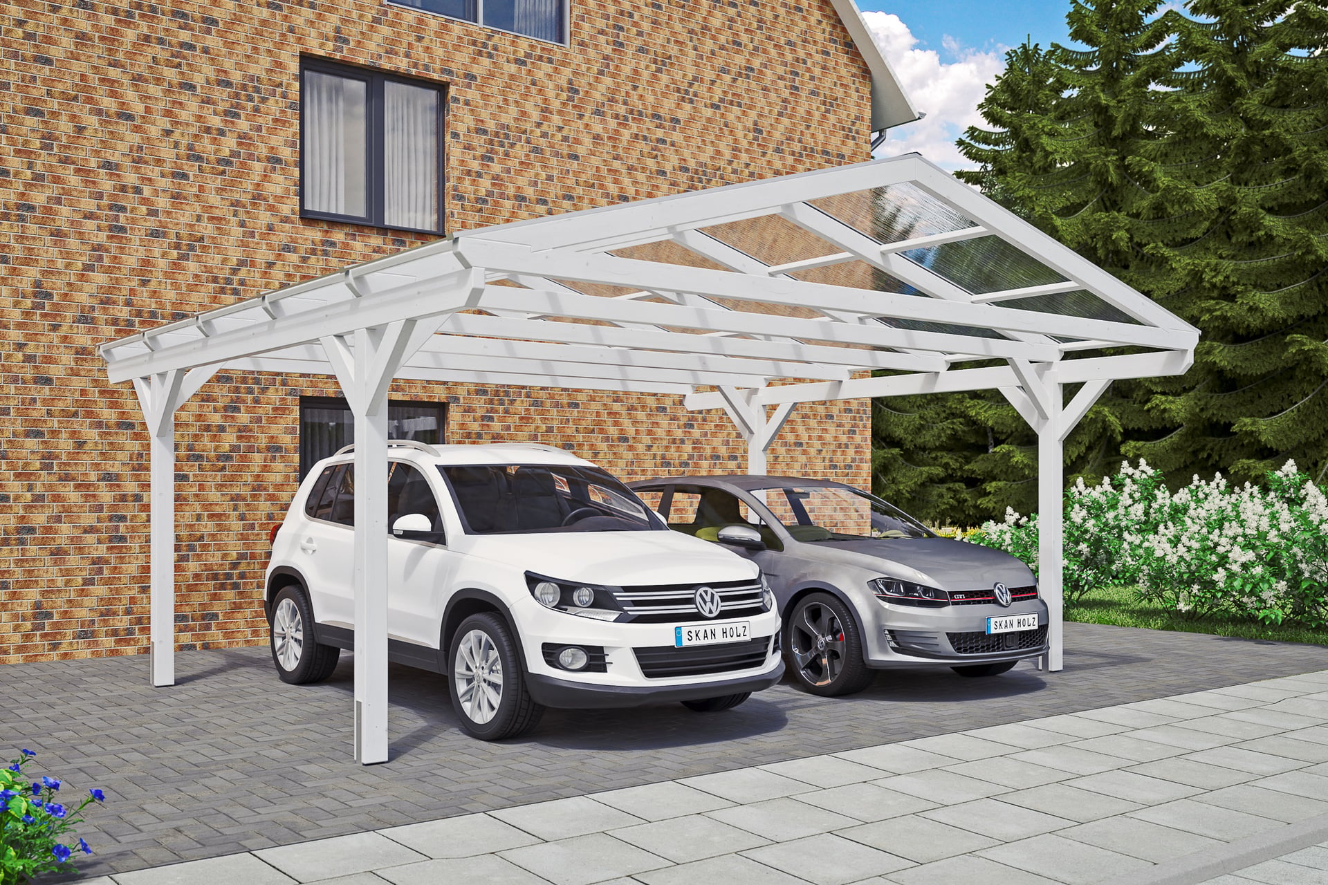 Carport Westerwald 1 Carport Westerwald
