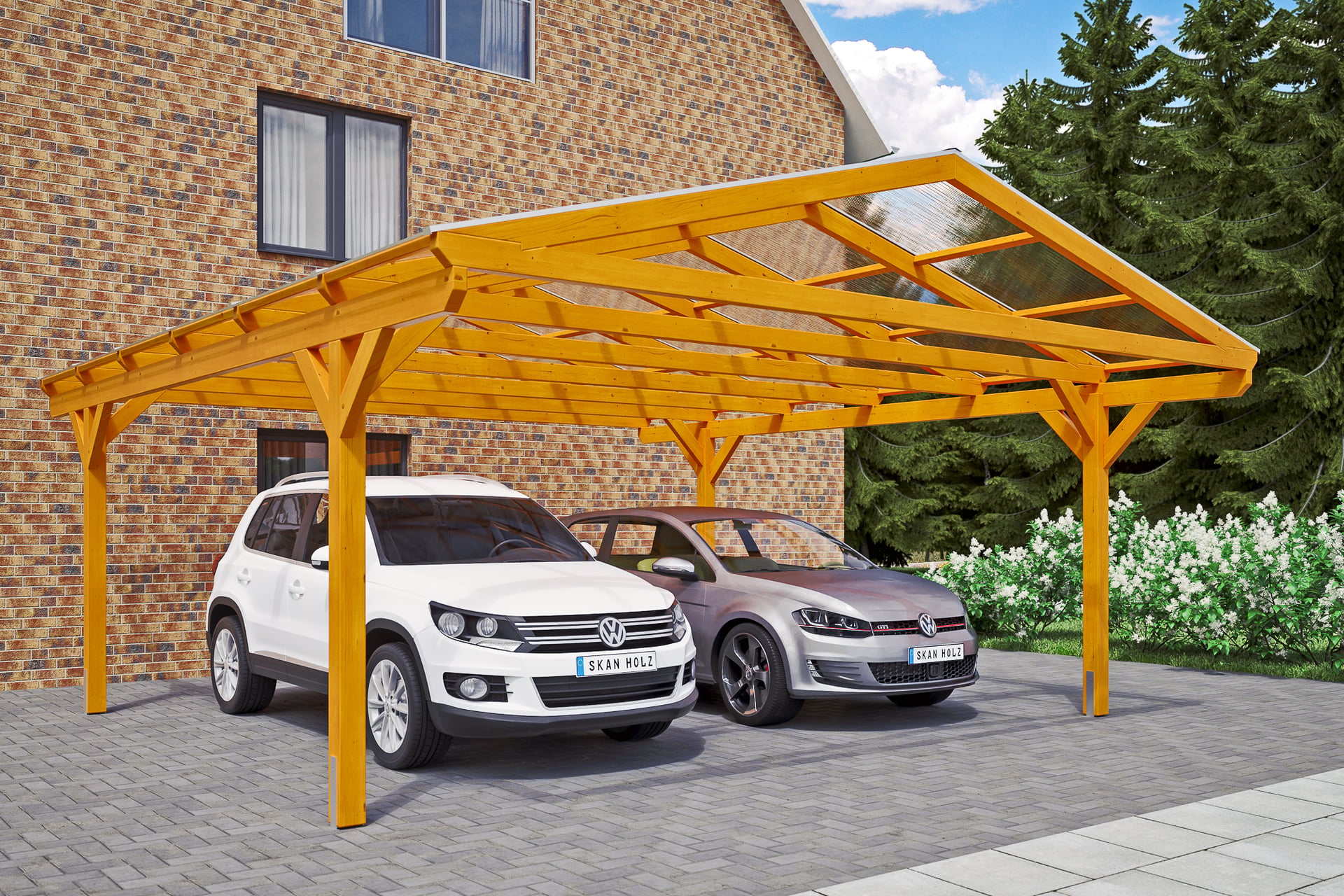 Carport Westerwald 1 Carport Westerwald