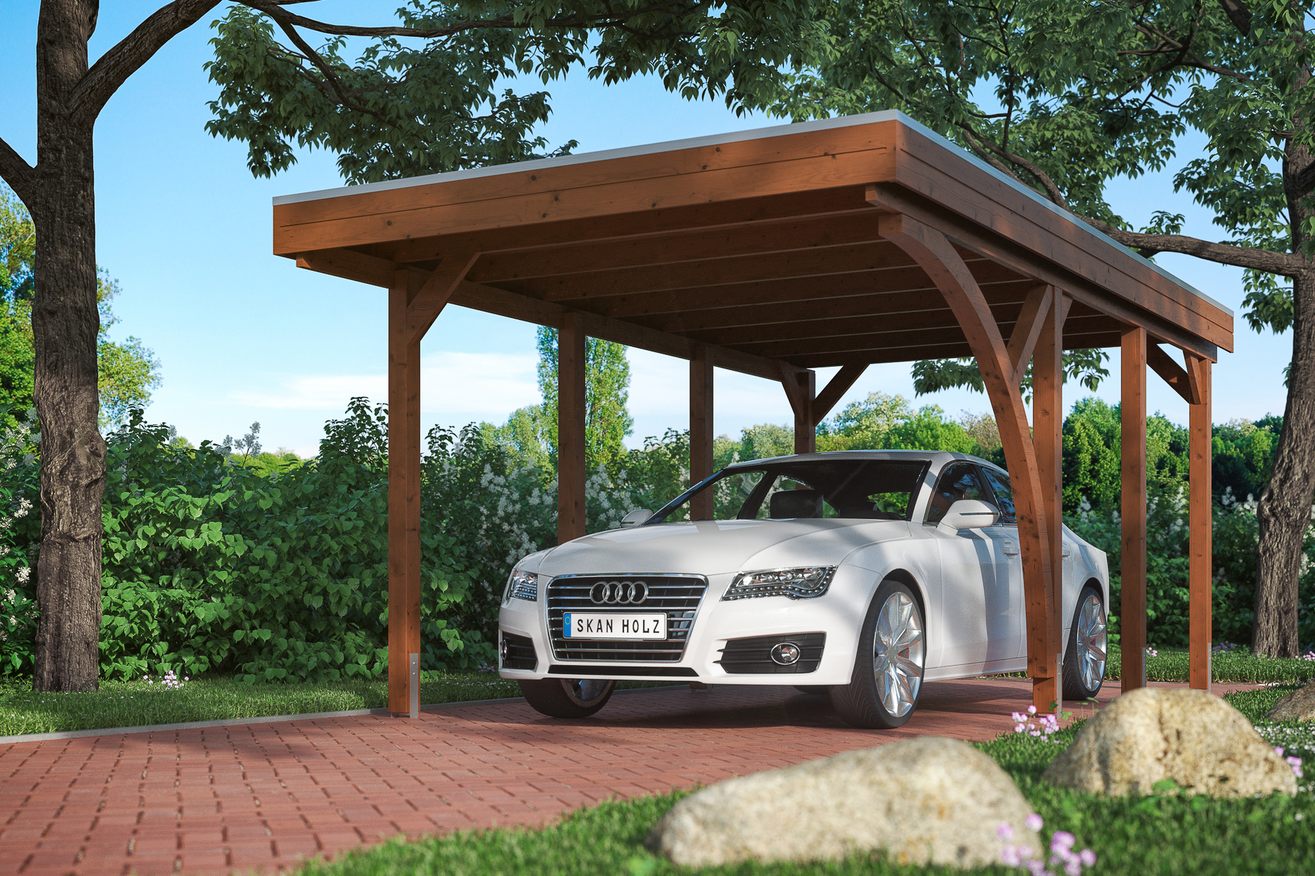 Friesland Carport Set 5, 314x555cm 1 Friesland Carport Set 5, 314x555cm