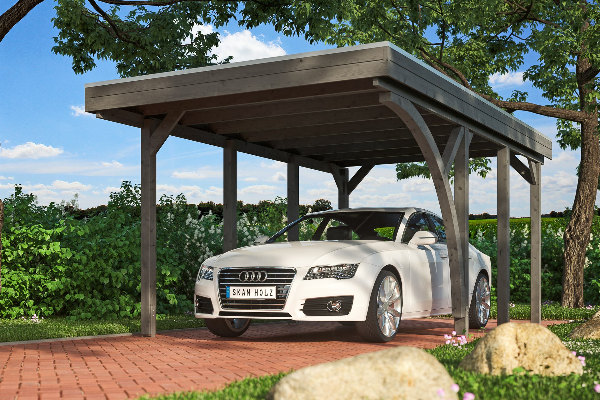 Friesland Carport Set 5, 314x555cm 1 Friesland Carport Set 5, 314x555cm