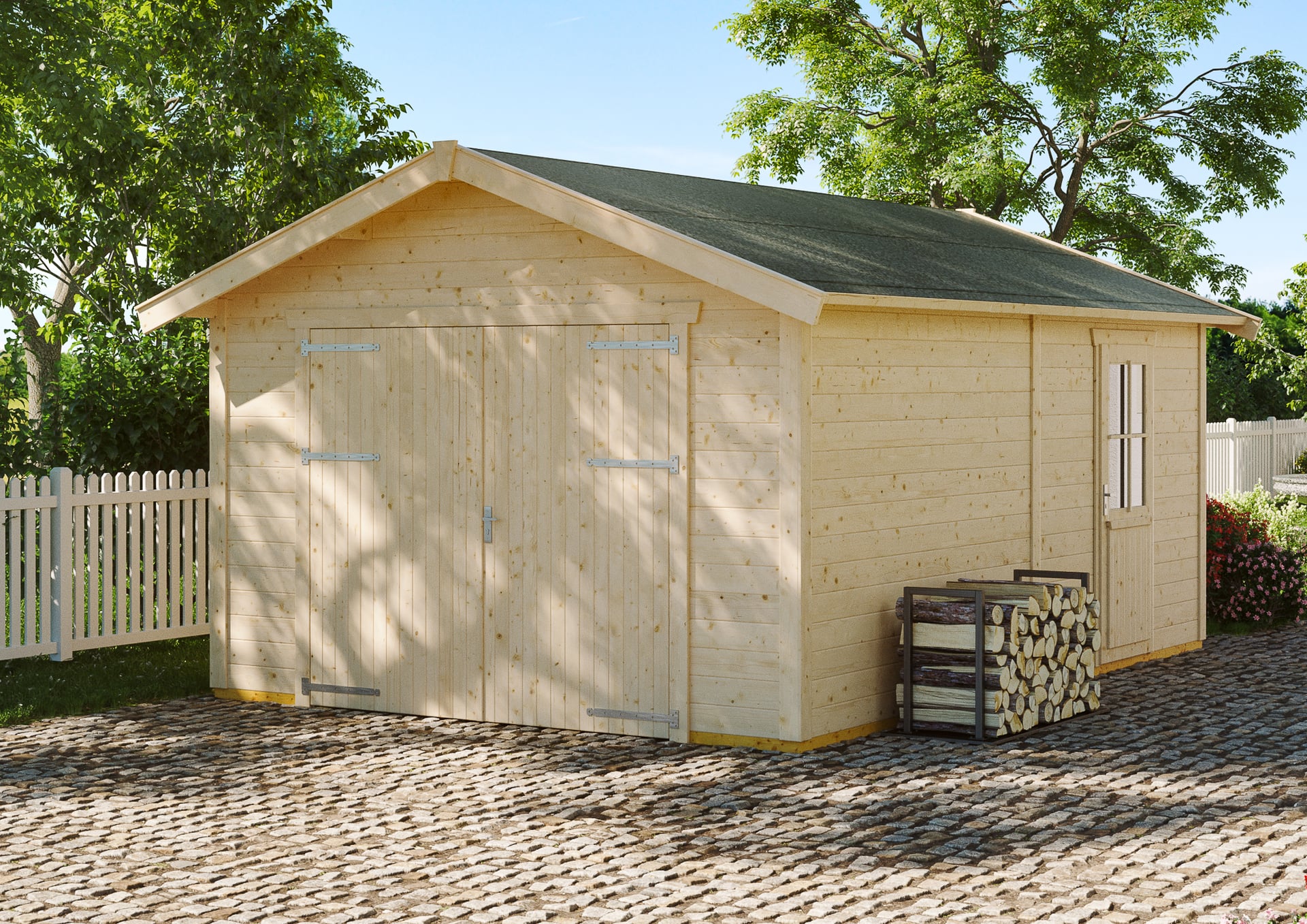 Holzgarage Varberg 1 Holzgarage Varberg