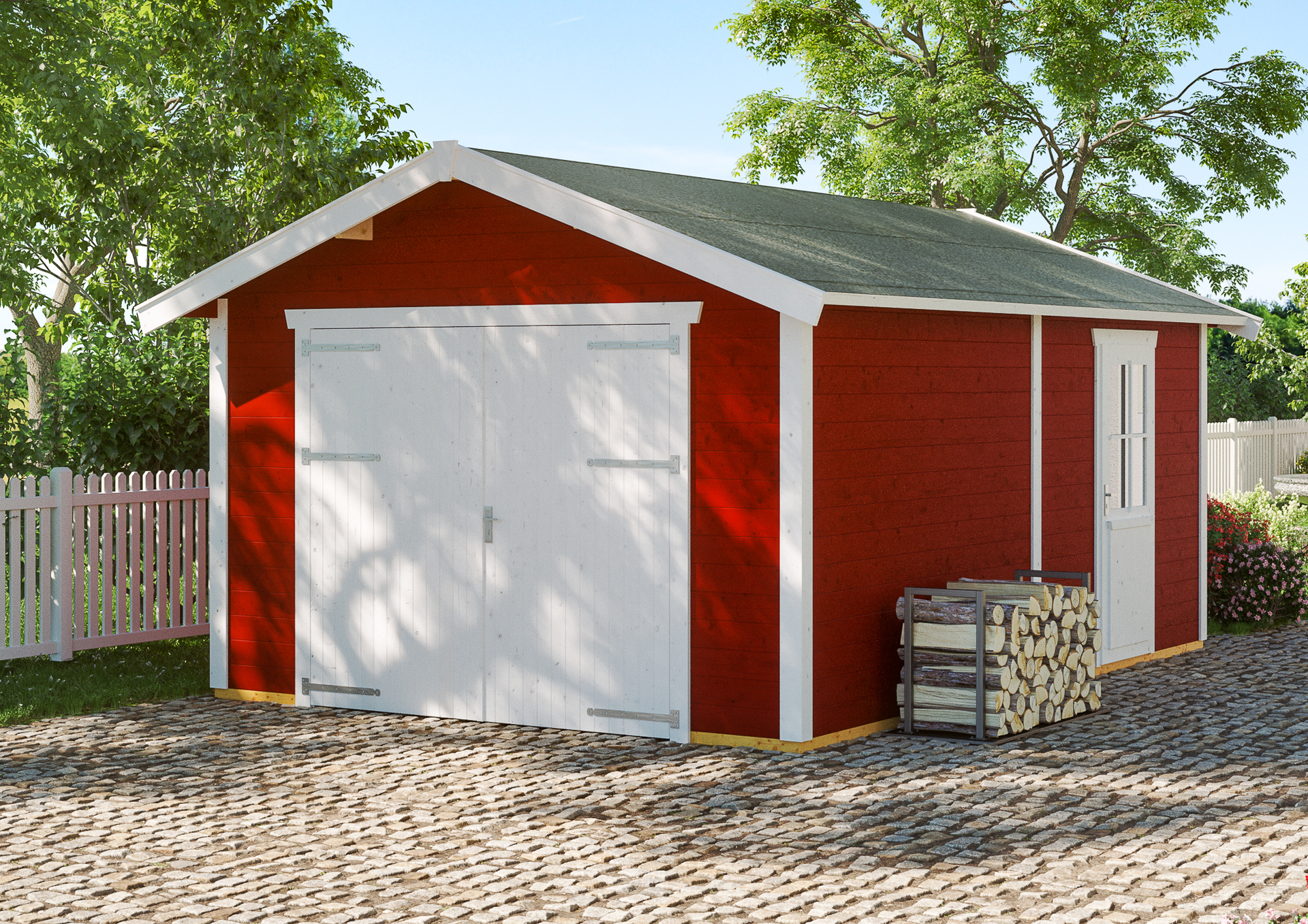 Holzgarage Varberg 1 Holzgarage Varberg