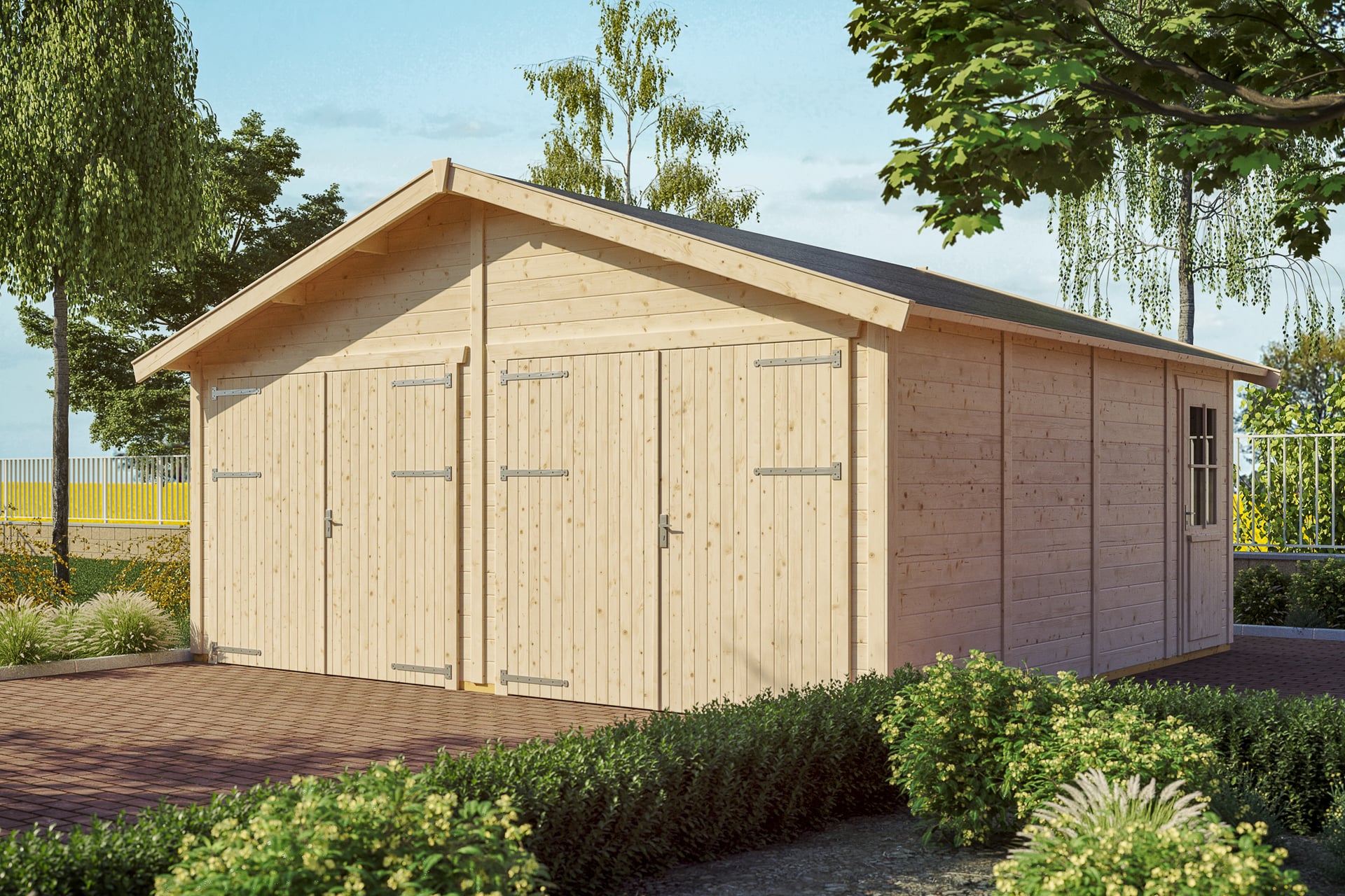 Holzgarage Varberg 1 Holzgarage Varberg