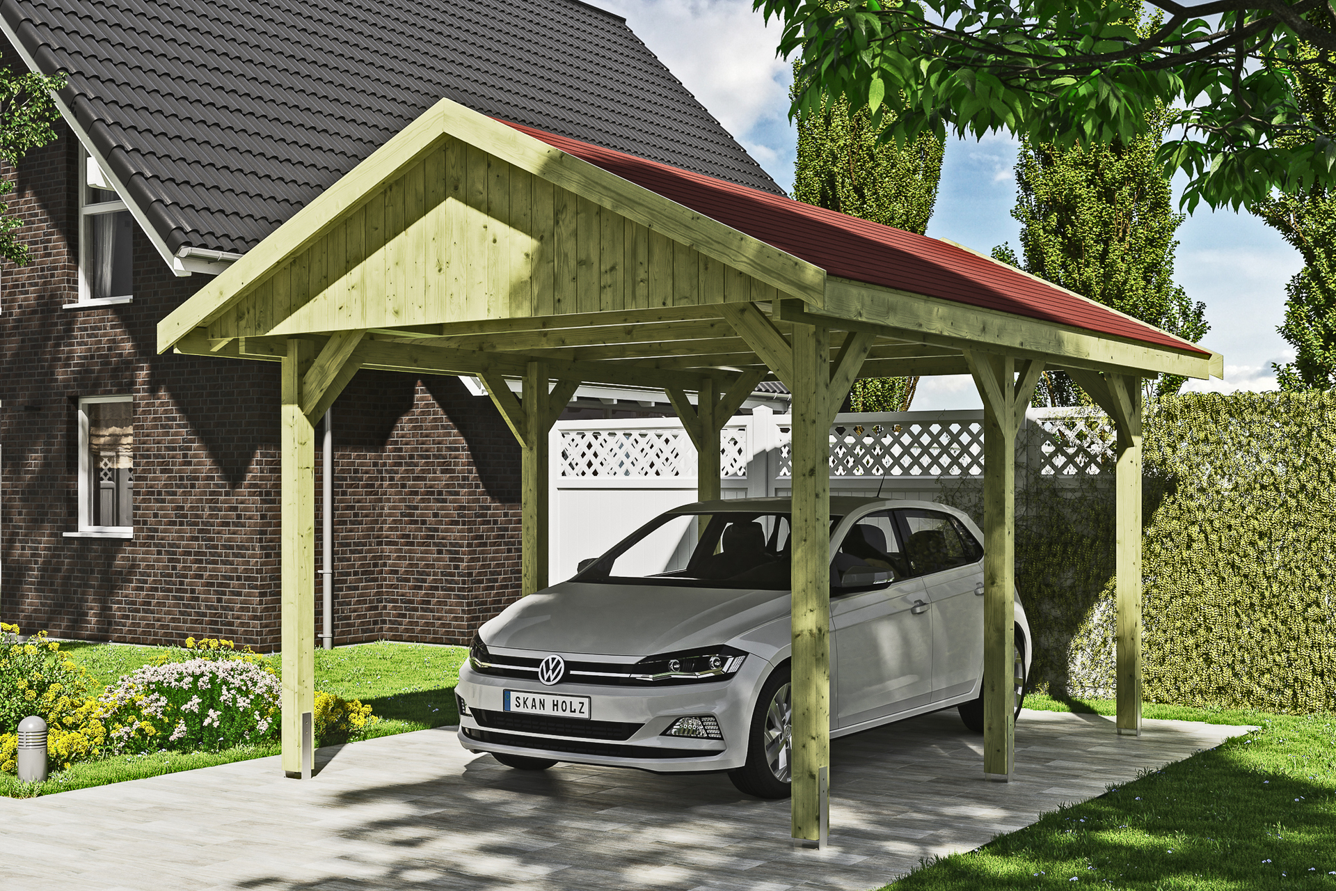 Carport Wallgau 1 Carport Wallgau