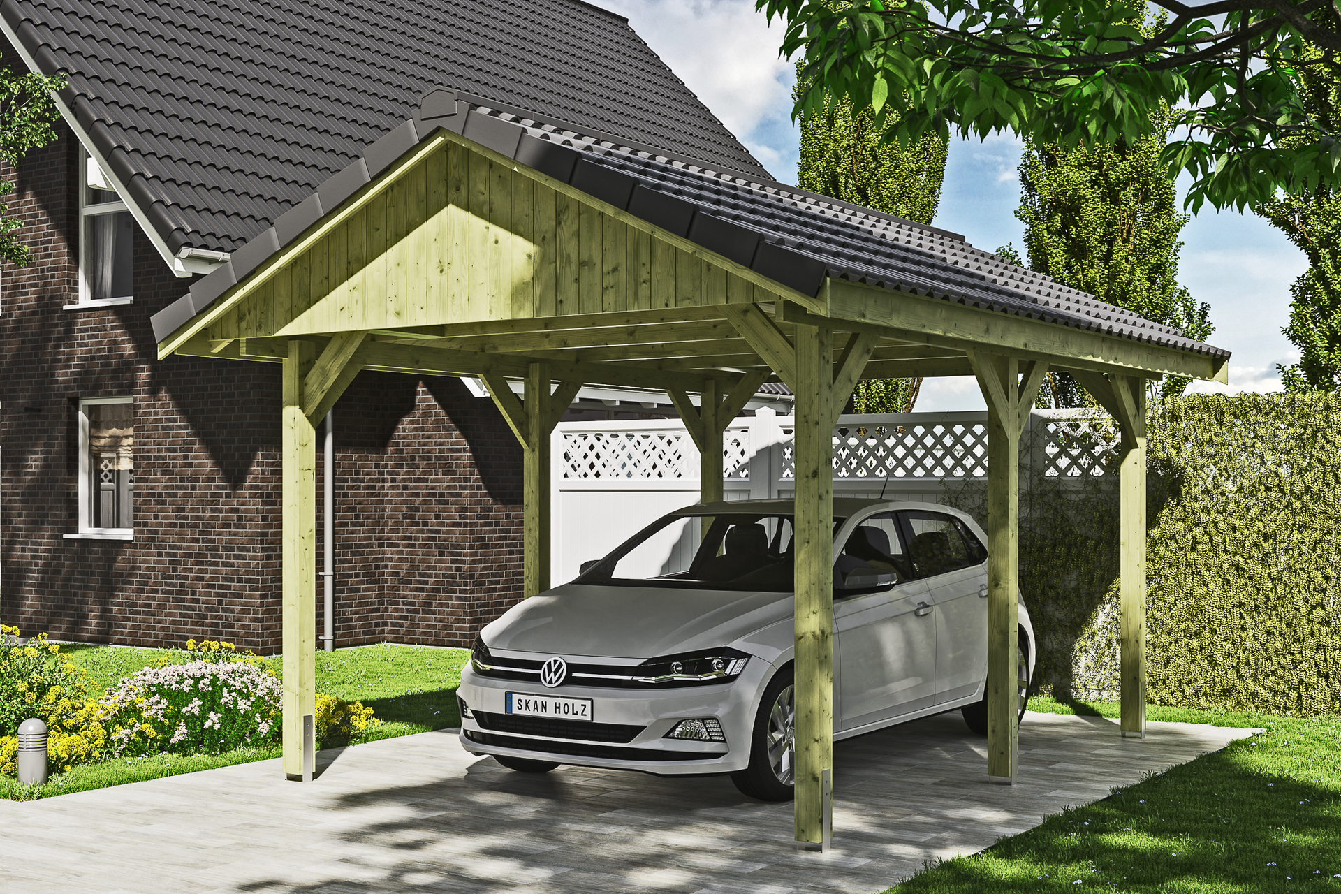 Carport Wallgau 1 Carport Wallgau