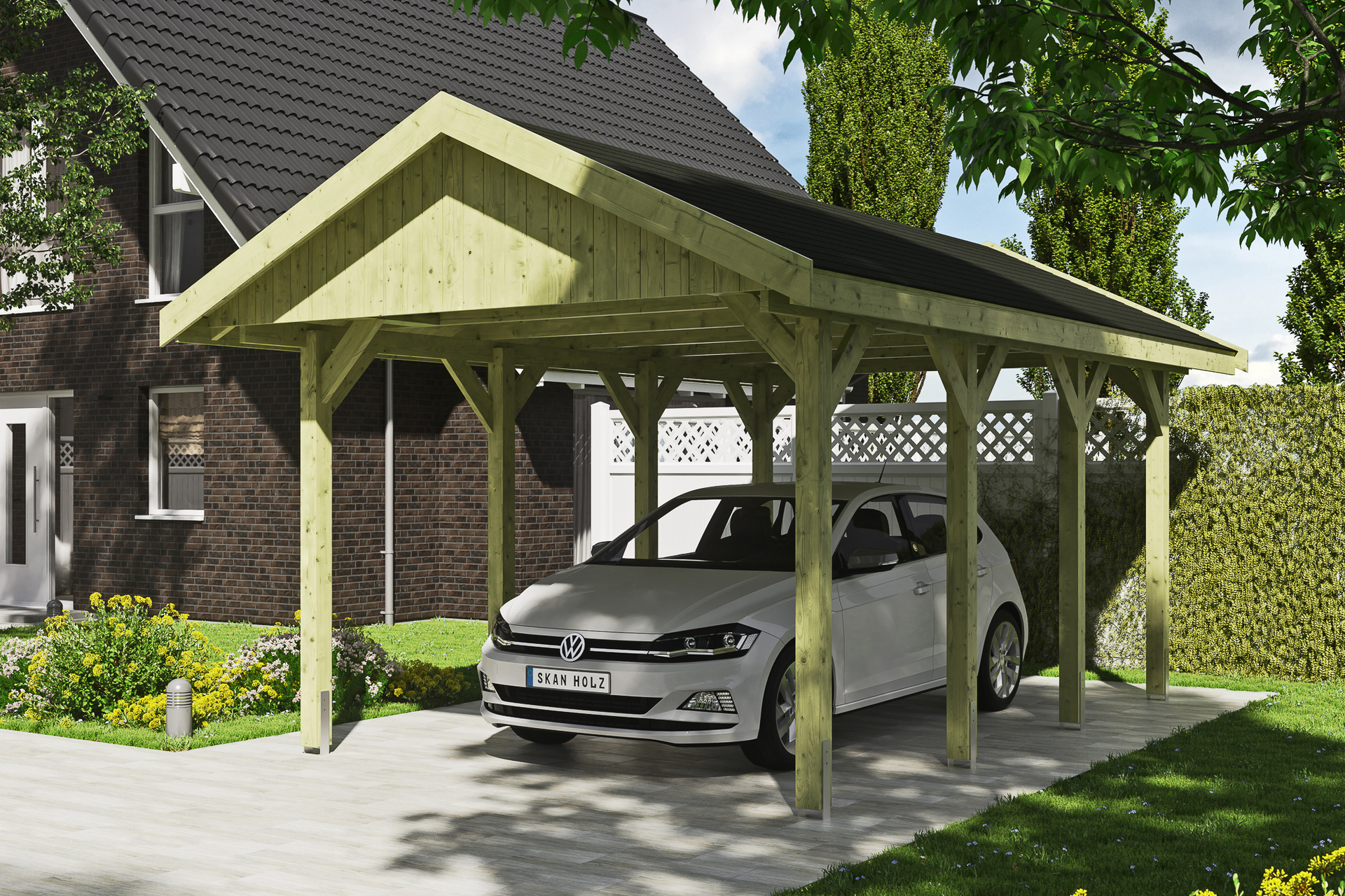 Carport Wallgau 1 Carport Wallgau