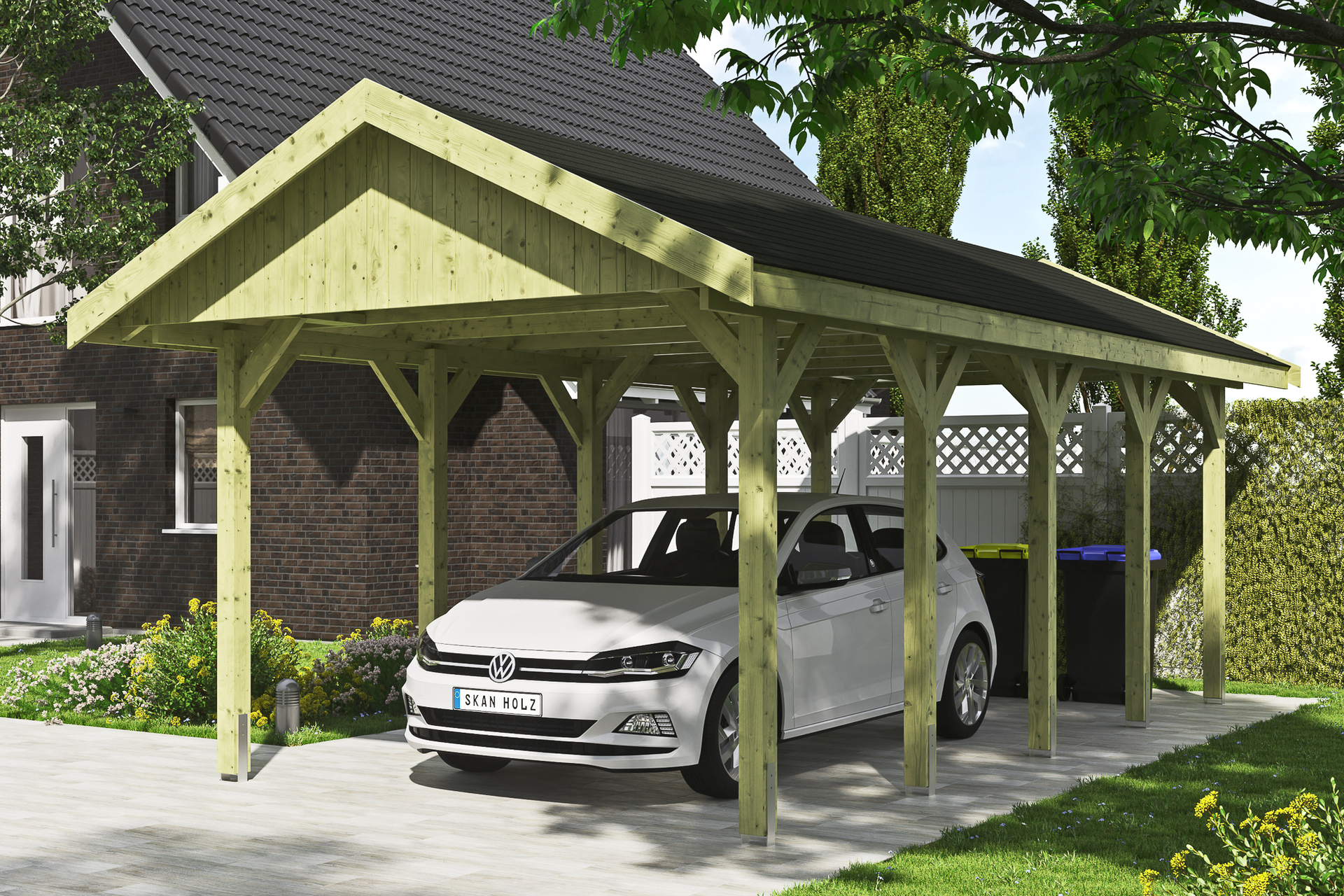 Carport Wallgau 1 Carport Wallgau