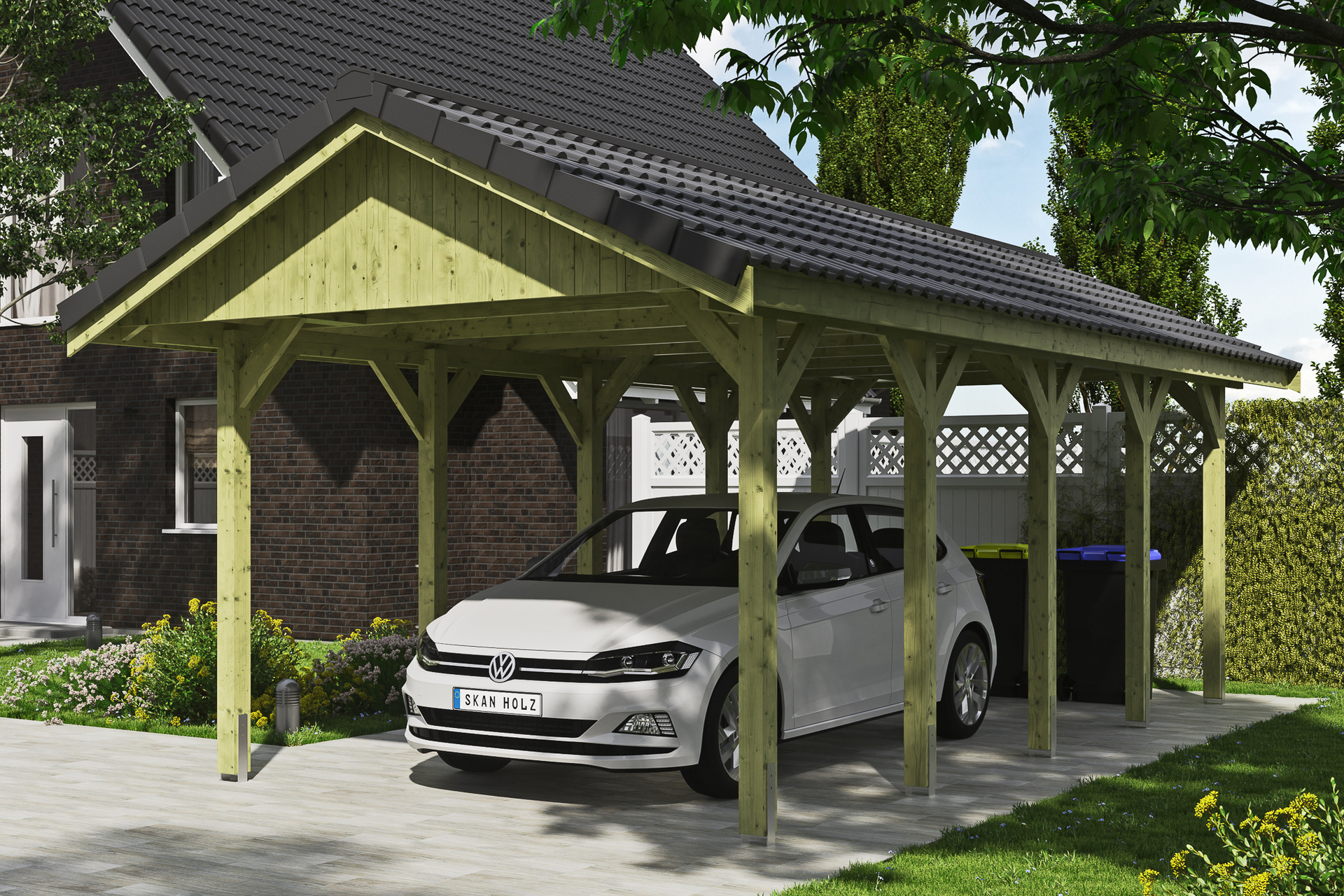 Carport Wallgau 1 Carport Wallgau