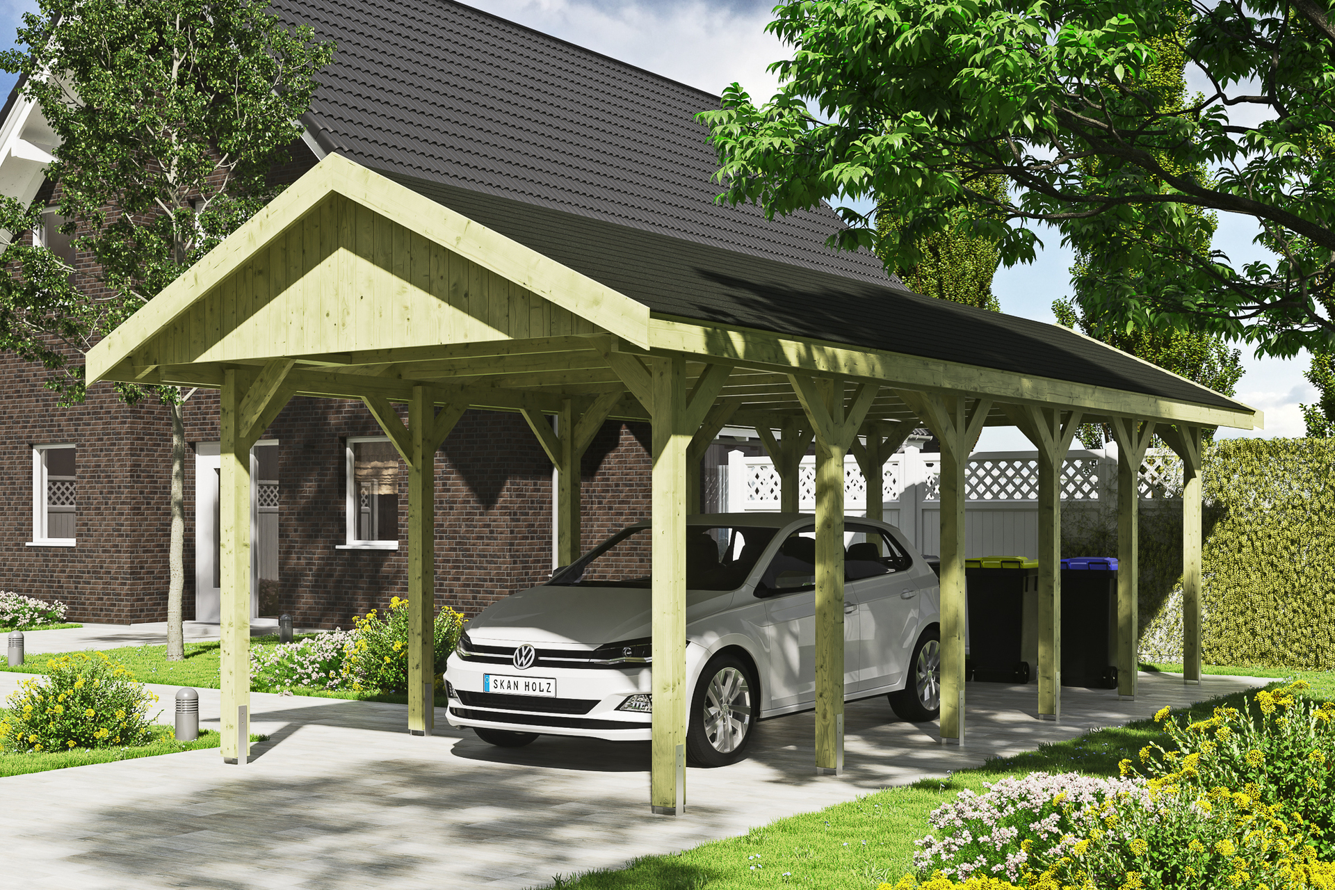 Carport Wallgau 1 Carport Wallgau