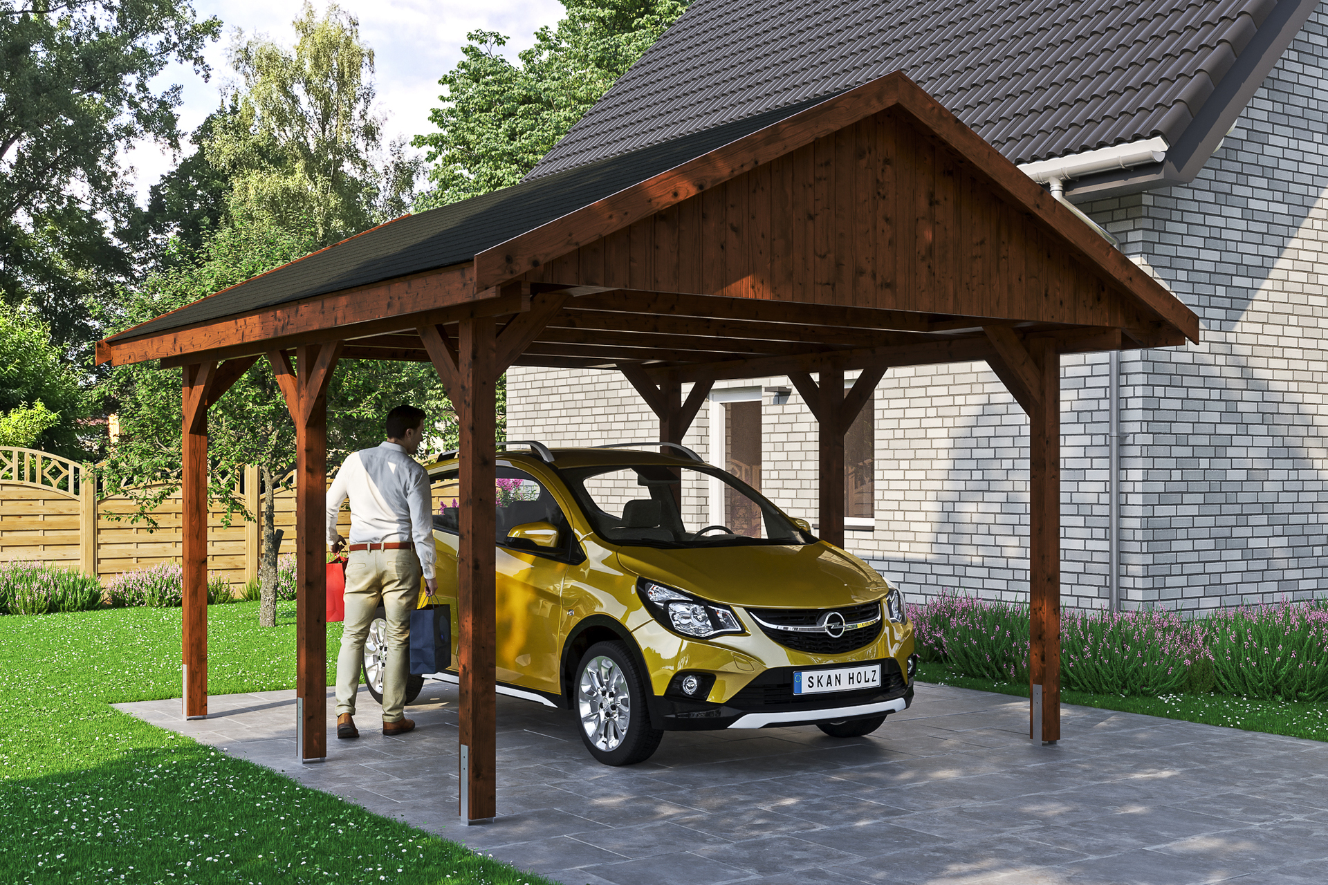 Carport Wallgau 1 Carport Wallgau