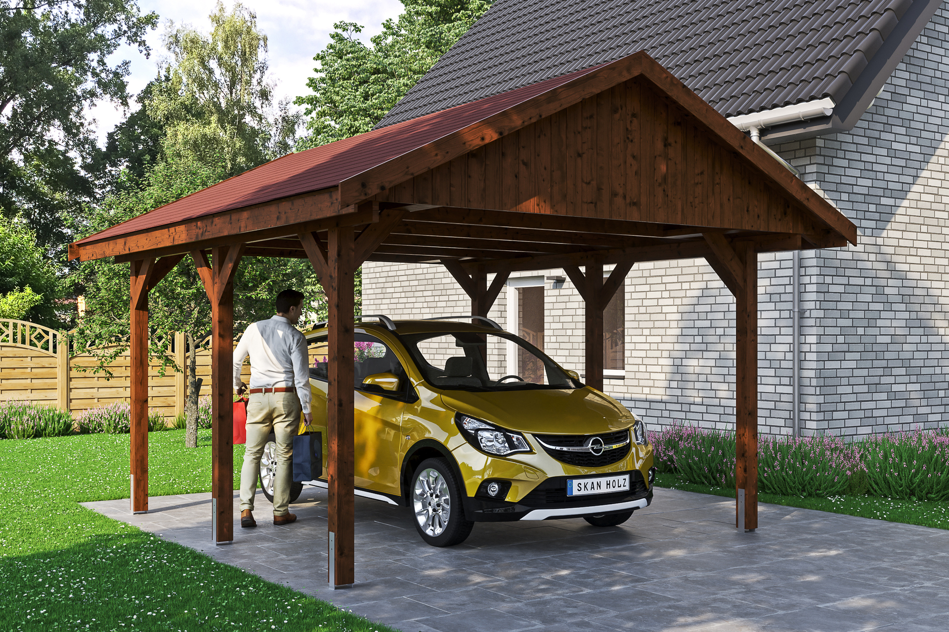 Carport Wallgau 1 Carport Wallgau