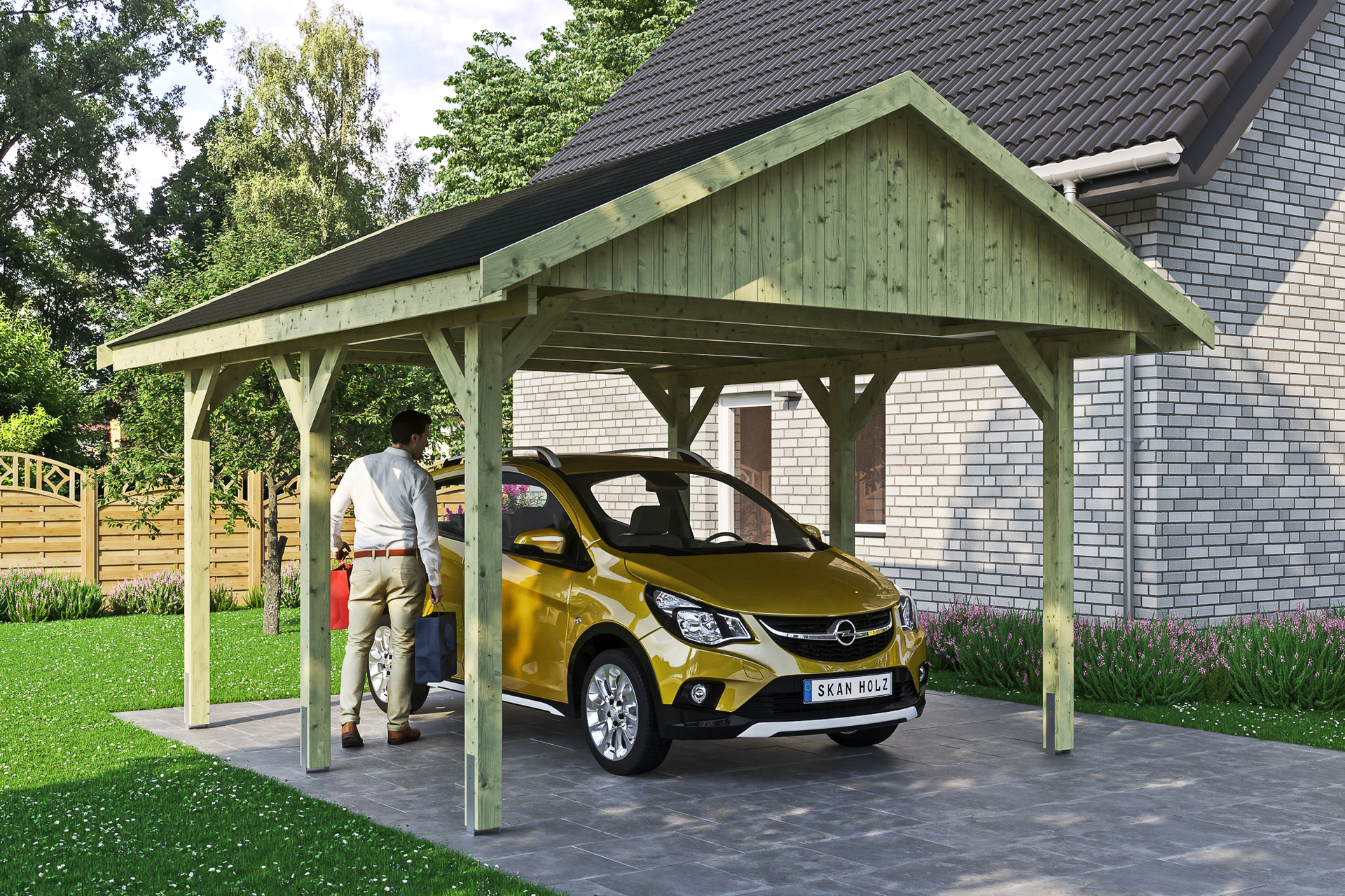 Carport Wallgau 1 Carport Wallgau