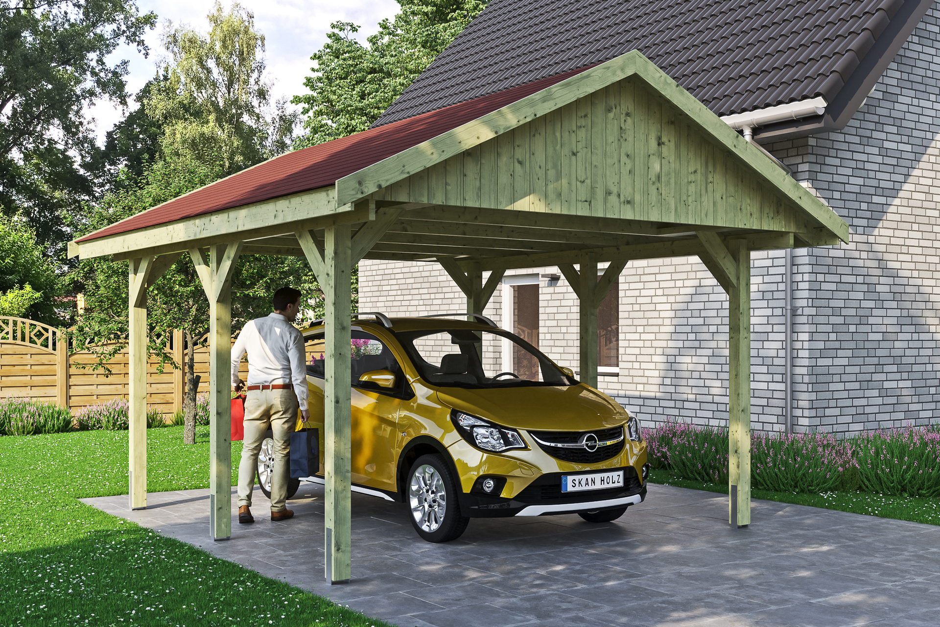 Carport Wallgau 1 Carport Wallgau