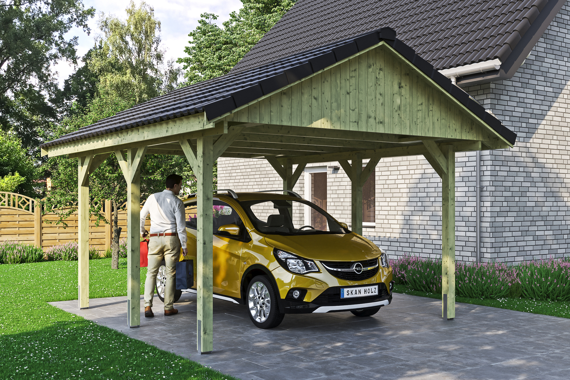 Carport Wallgau 1 Carport Wallgau