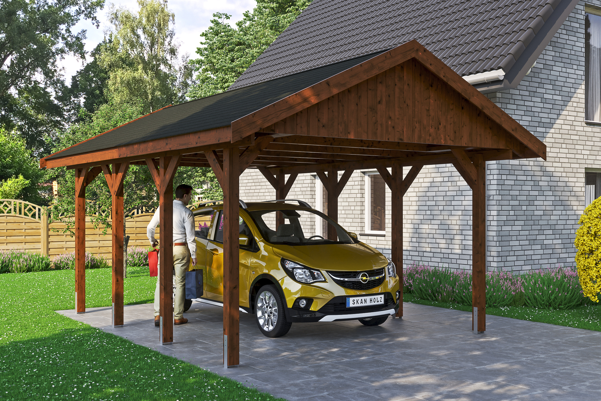 Carport Wallgau 1 Carport Wallgau