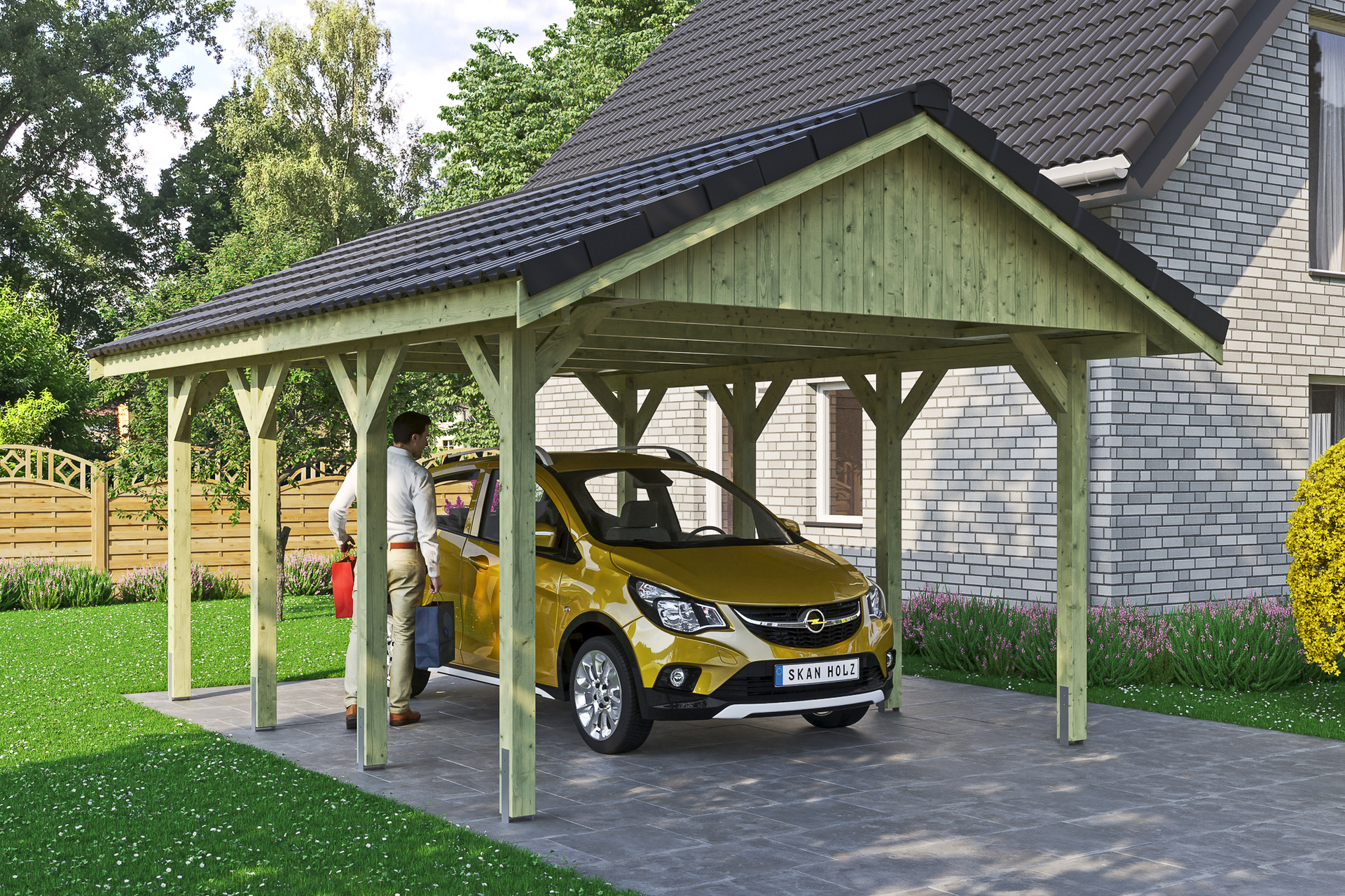 Carport Wallgau 1 Carport Wallgau
