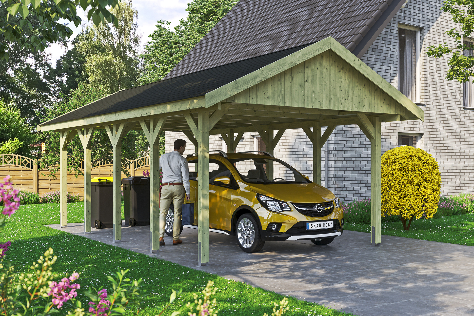 Carport Wallgau 1 Carport Wallgau