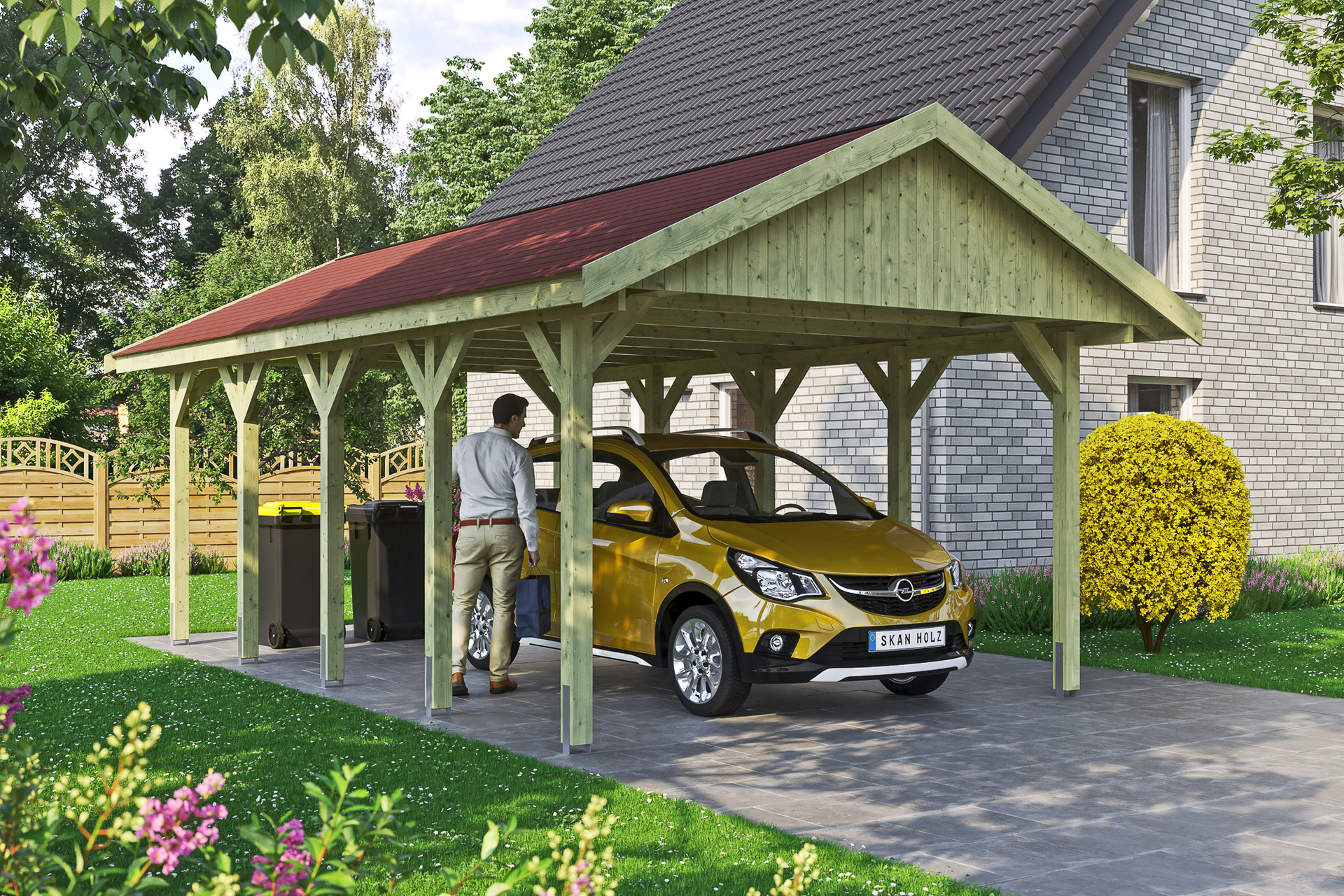 Carport Wallgau 1 Carport Wallgau