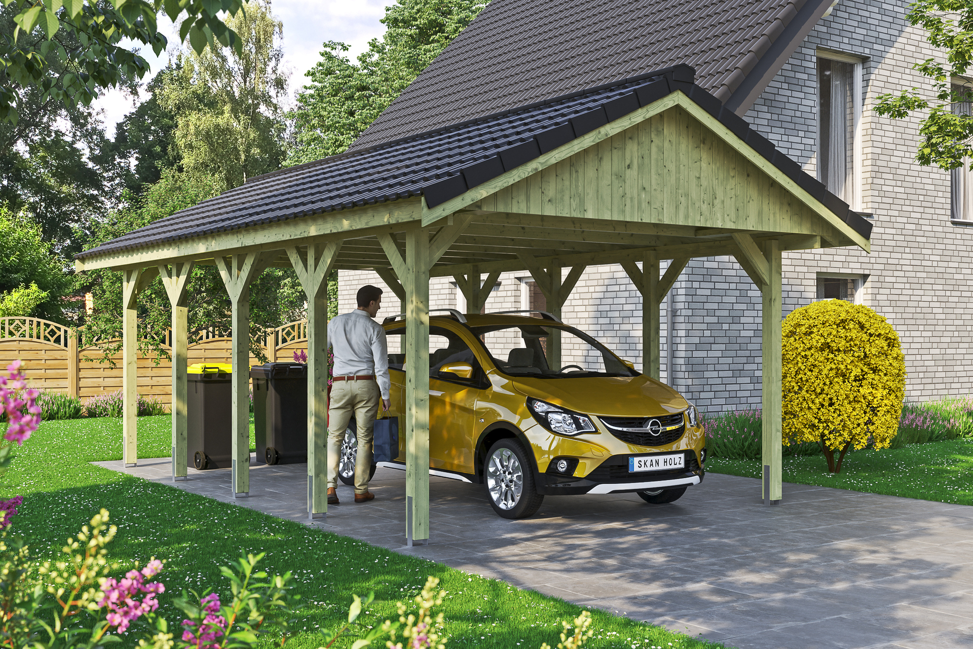 Carport Wallgau 1 Carport Wallgau