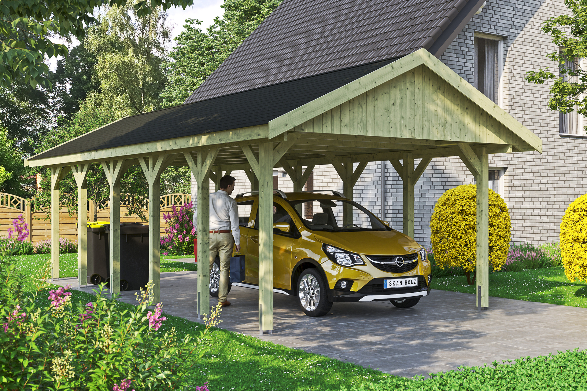 Carport Wallgau 1 Carport Wallgau