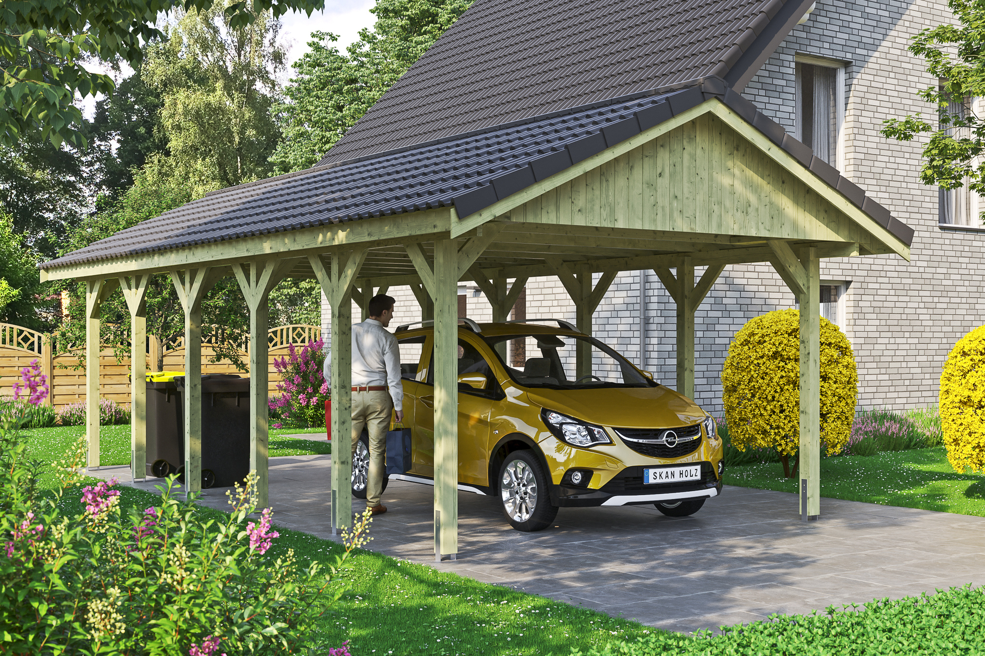Carport Wallgau 1 Carport Wallgau