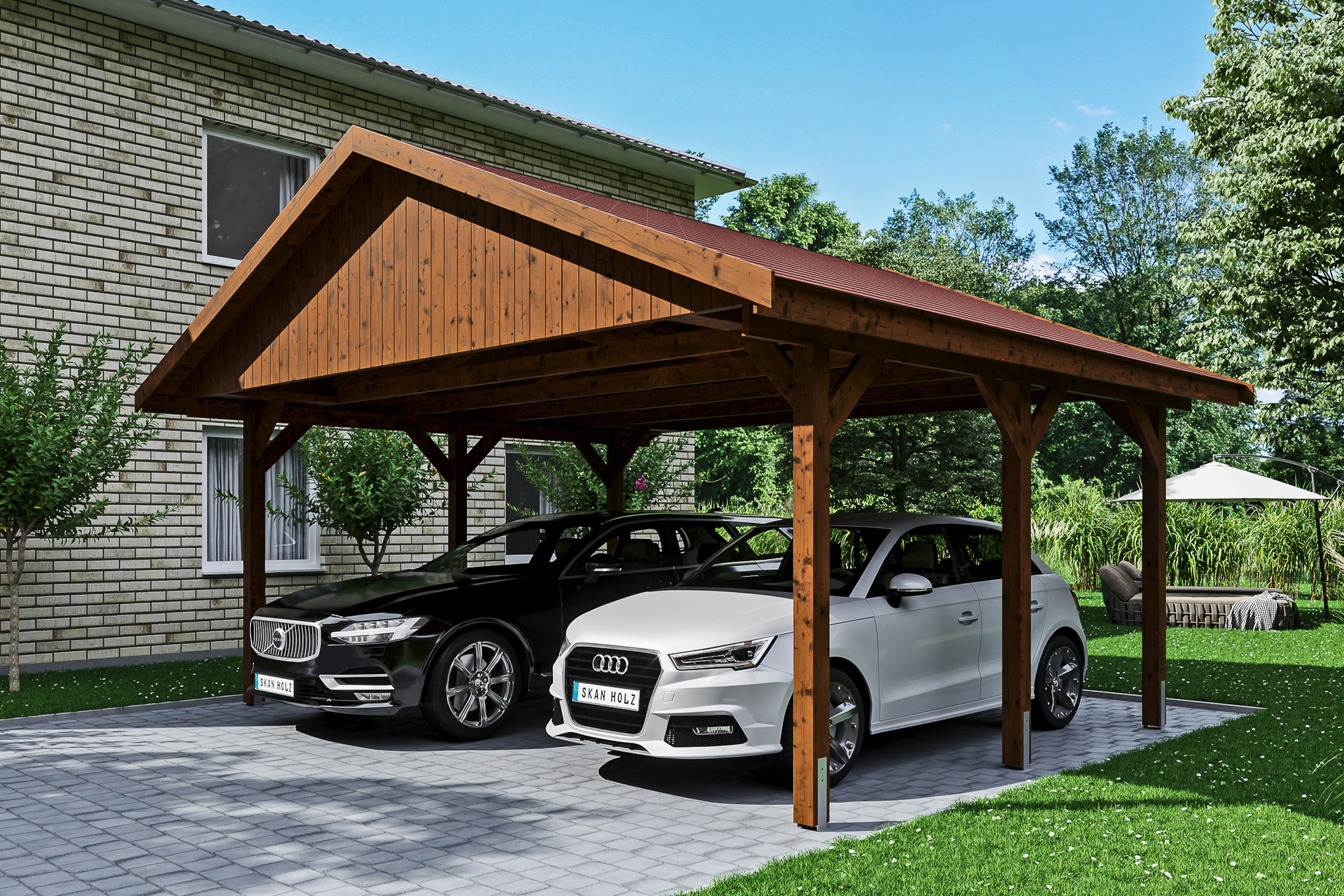 Carport Wallgau 1 Carport Wallgau