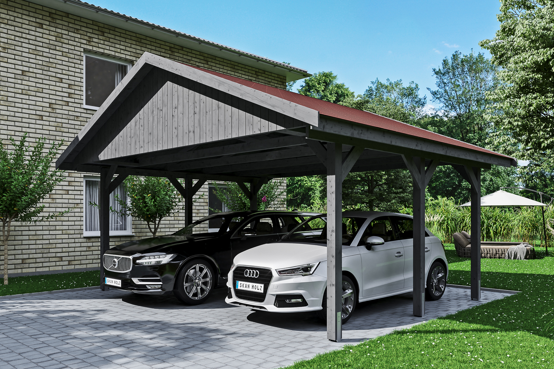 Carport Wallgau 1 Carport Wallgau