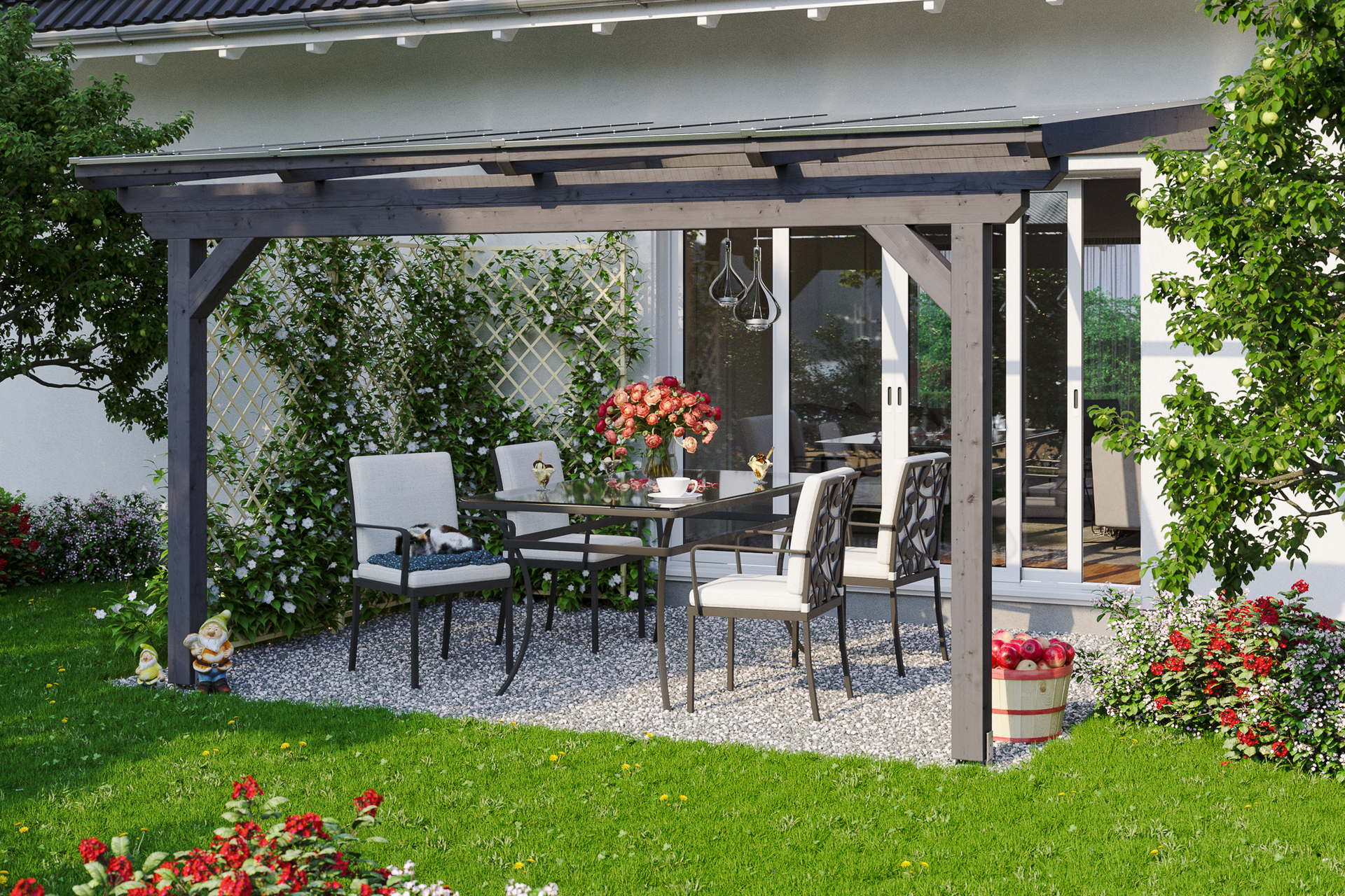 Terrassenüberdachung Ancona 1 Terrassenüberdachung Ancona