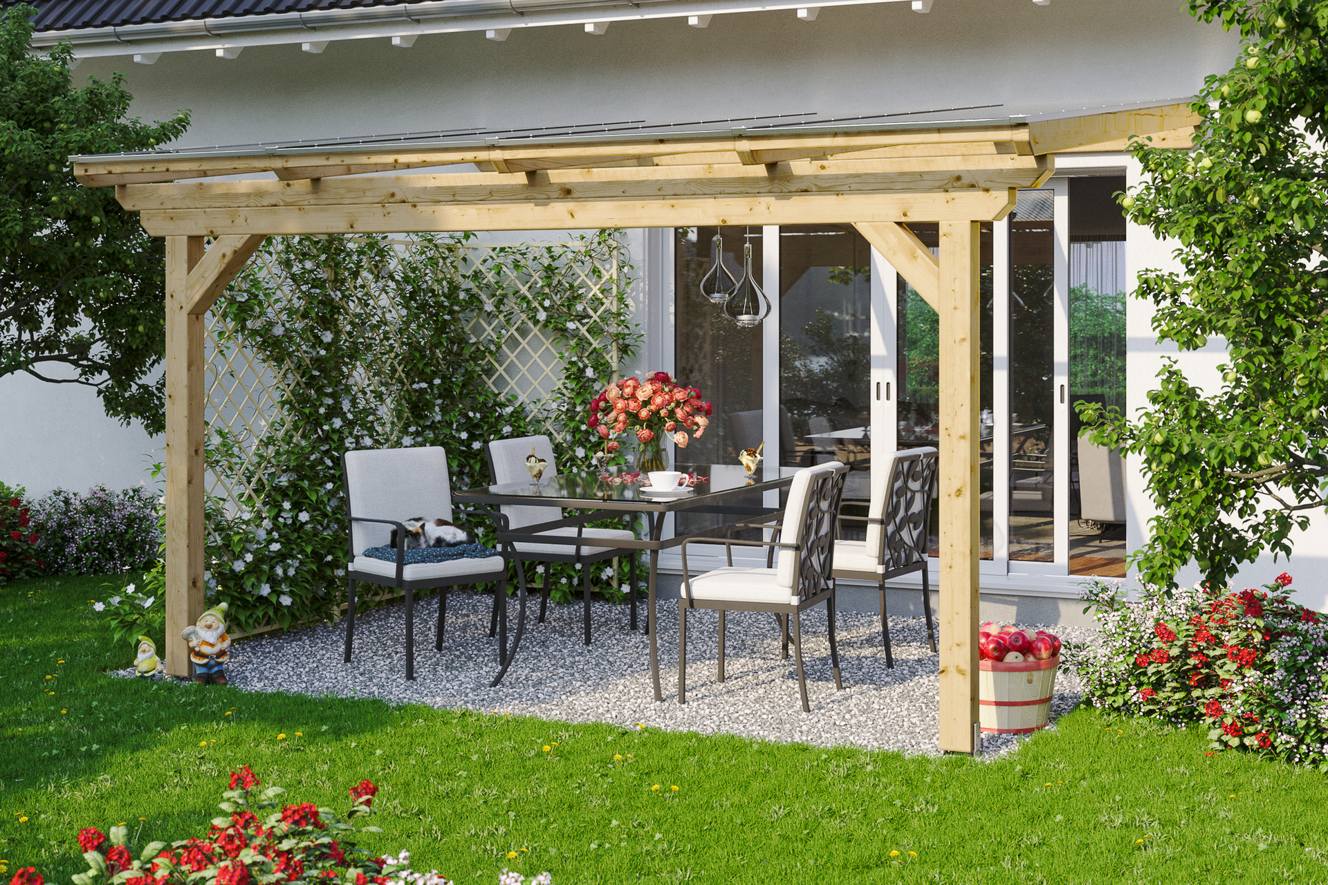 Terrassenüberdachung Ancona 1 Terrassenüberdachung Ancona