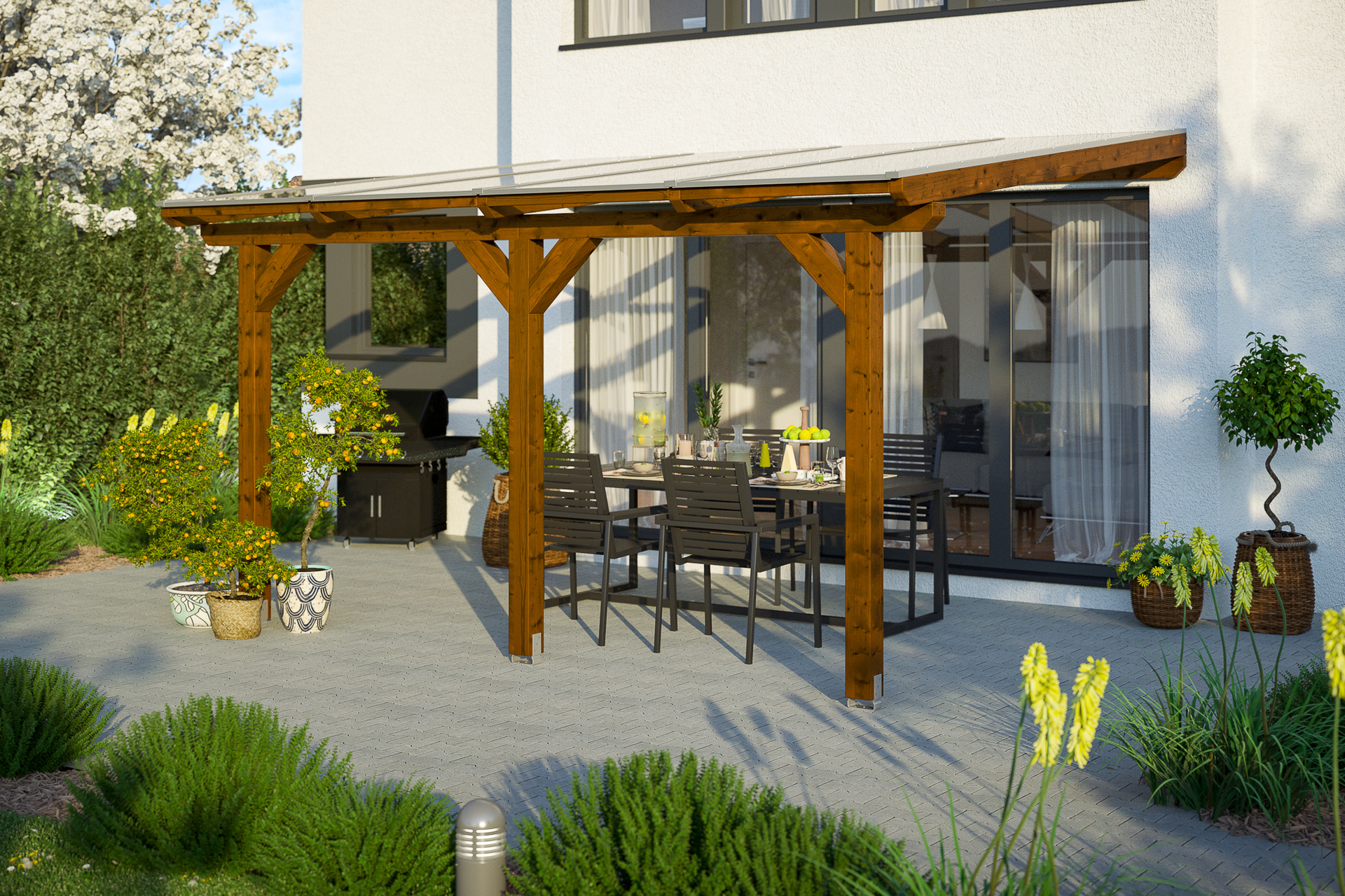 Terrassenüberdachung Andria 1 Terrassenüberdachung Andria