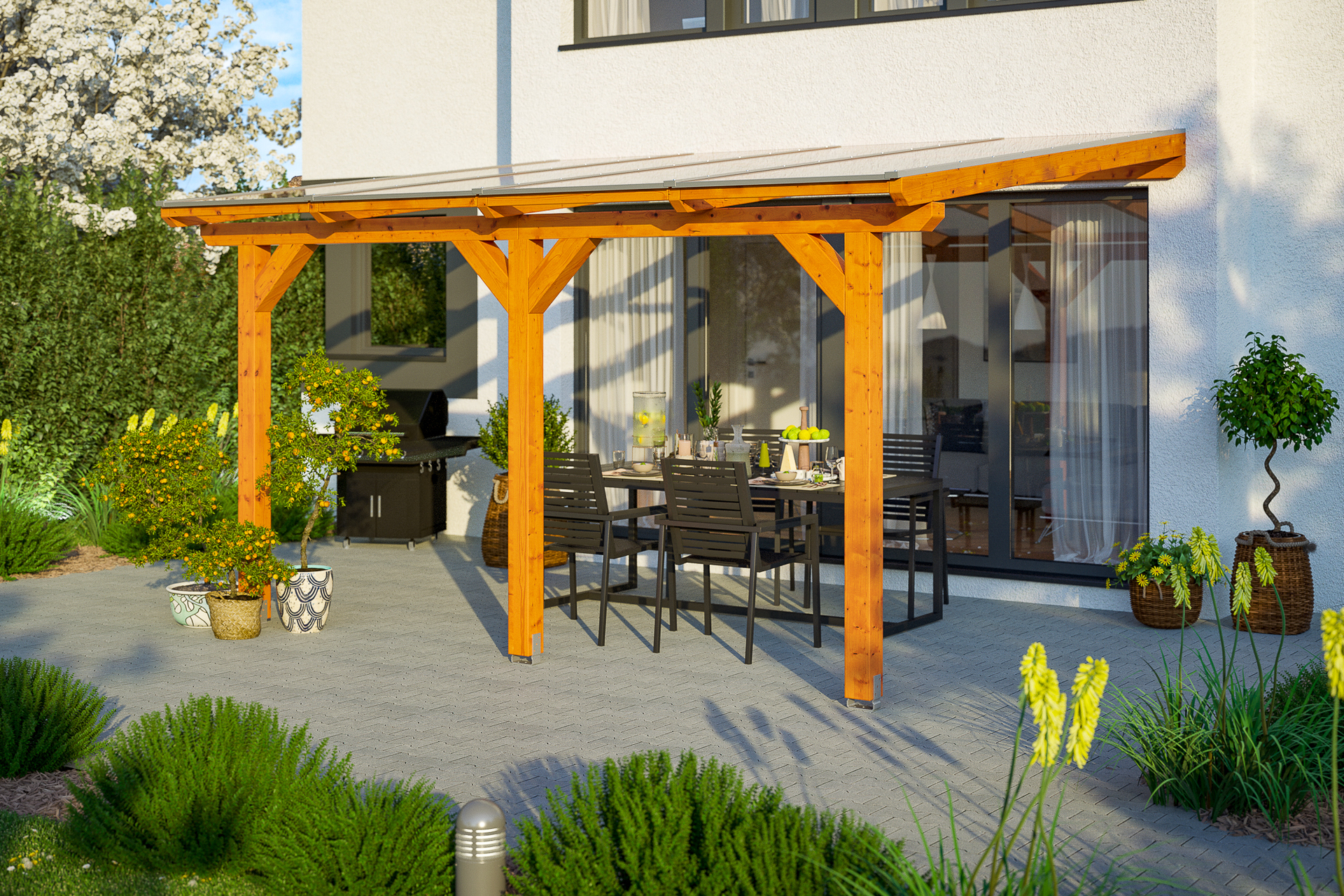 Terrassenüberdachung Andria 1 Terrassenüberdachung Andria