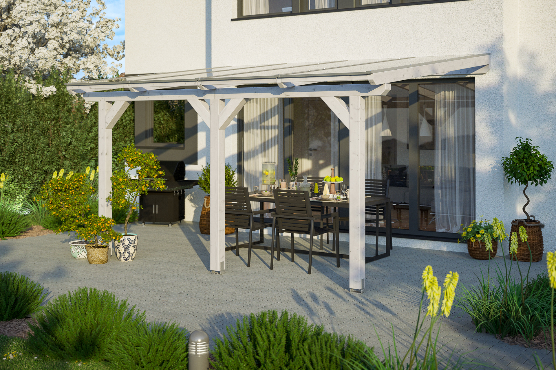 Terrassenüberdachung Andria 1 Terrassenüberdachung Andria