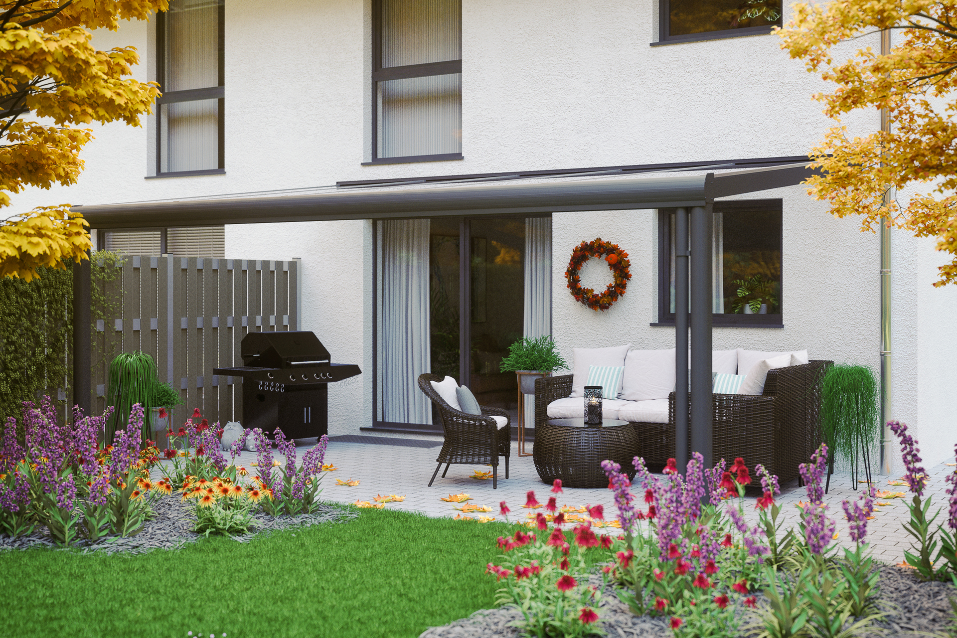 Terrassenüberdachung Garda 1 Terrassenüberdachung Garda