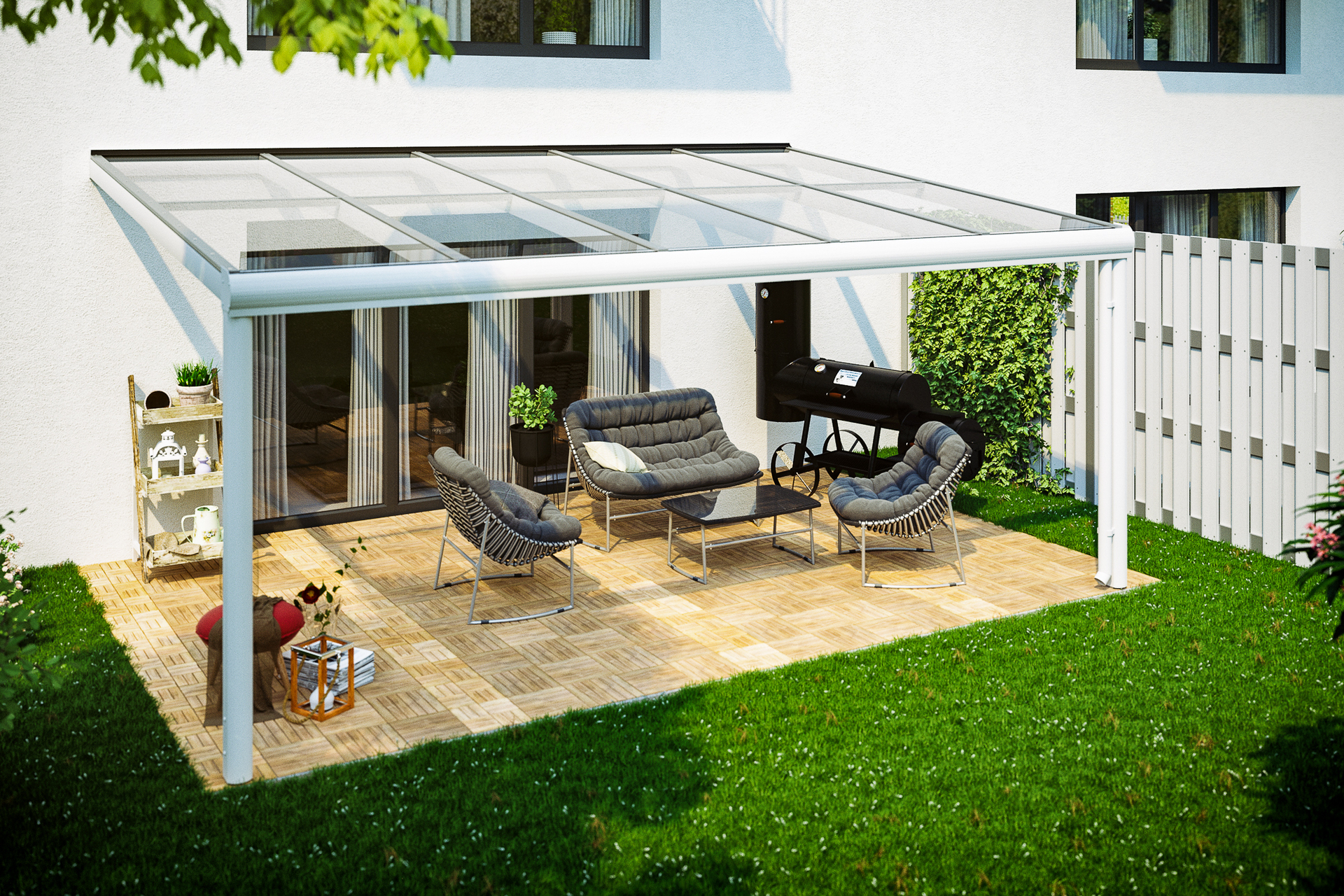 Terrassenüberdachung Modena 1 Terrassenüberdachung Modena