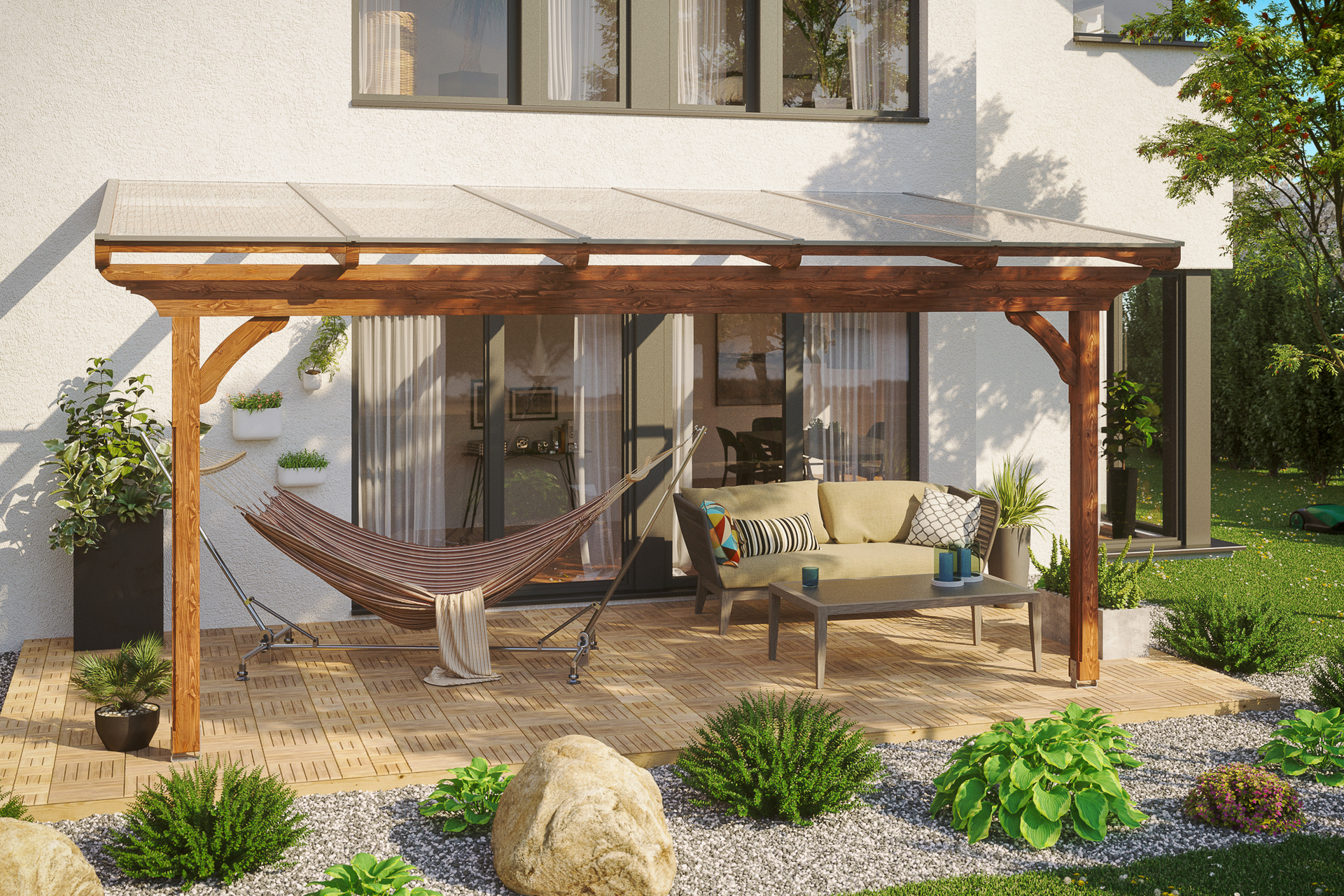 Terrassenüberdachung Ravenna 1 Terrassenüberdachung Ravenna