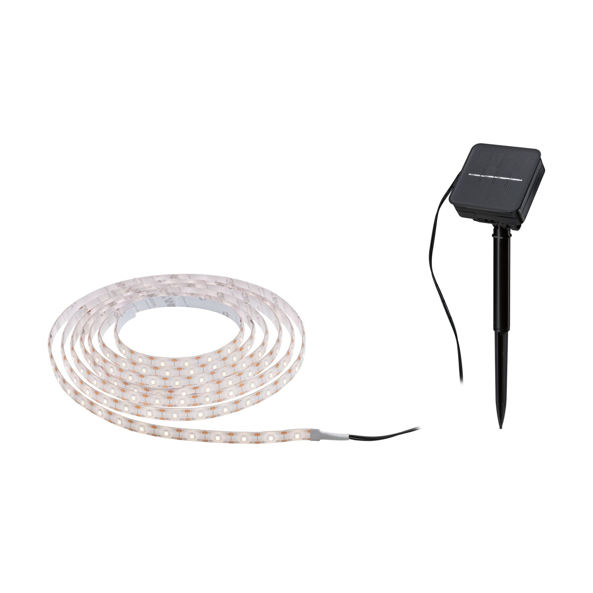 LED Stripe Solar inkl. Dämmerungssensor und Akku 3m 60LEDs/m 1 LED Stripe Solar inkl. Dämmerungssensor und Akku 3m 60LEDs/m