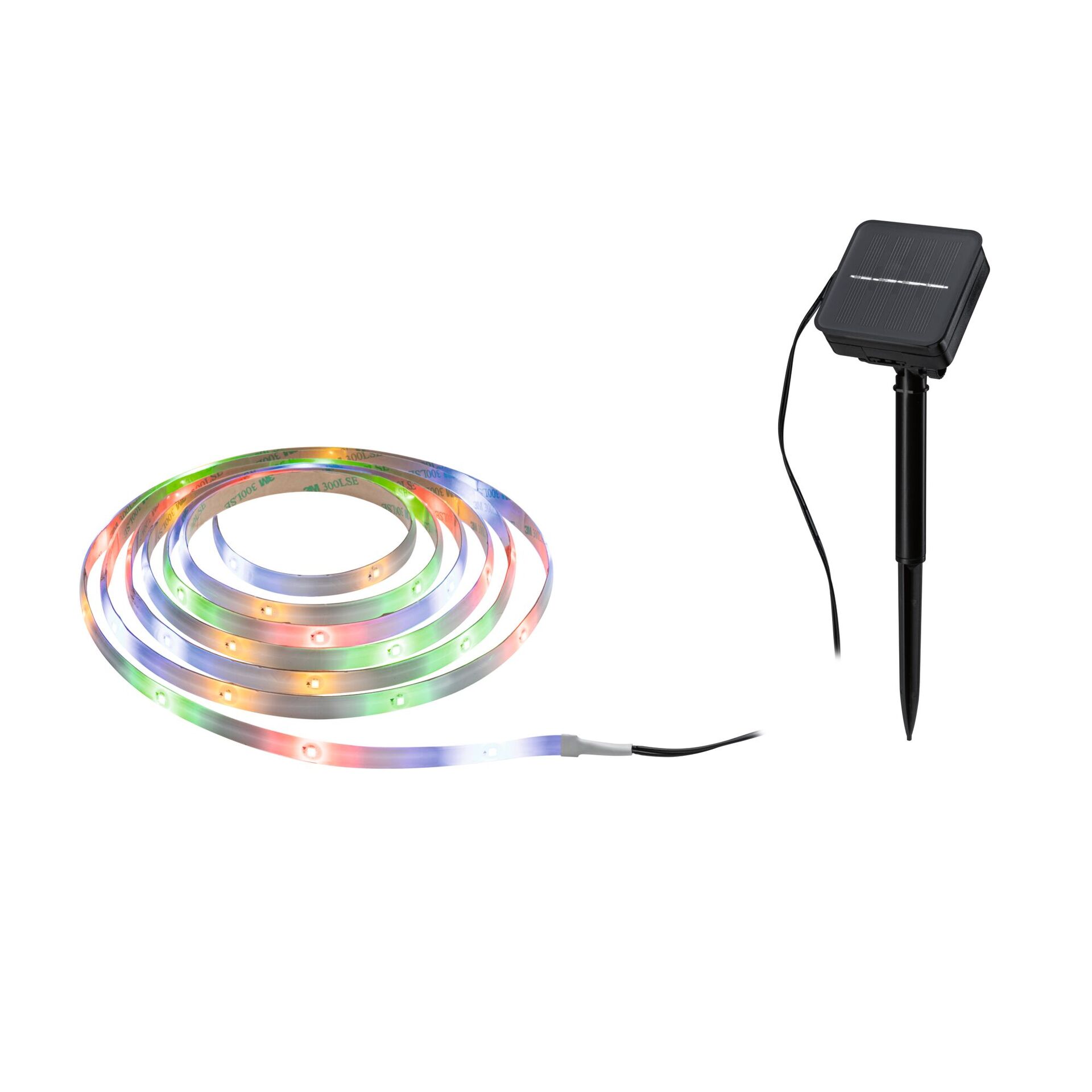 LED Stripe Solar 3m inkl. Dämmerungssensor und Akku 3m 16LEDs/m 1 LED Stripe Solar 3m inkl. Dämmerungssensor und Akku 3m 16LEDs/m