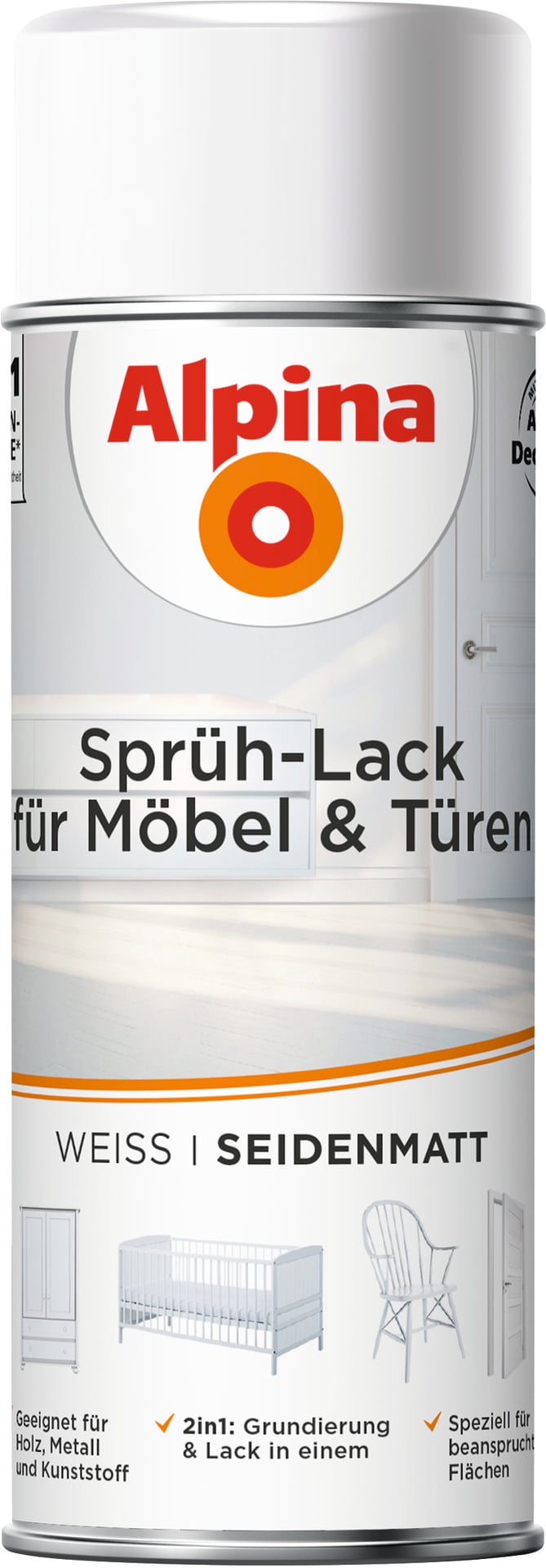 Sprüh-Lack für Möbel & Türen 1 Sprüh-Lack für Möbel & Türen