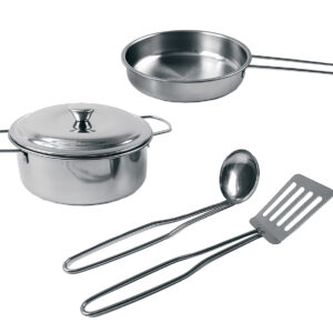 Edelstahl Kinder Koch-Spielset 6-teilig