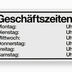 Hinweisschild