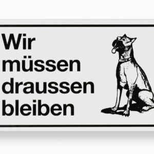 Hinweisschild