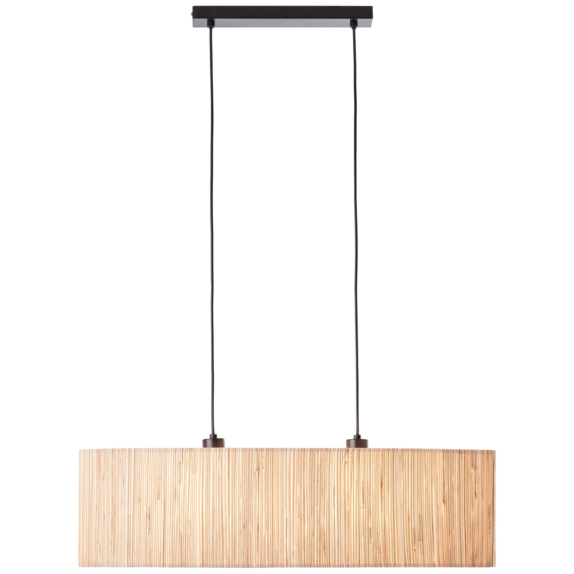 Wimea Dekorative Pendelleuchte schwarz/natur 1 Wimea Dekorative Pendelleuchte schwarz/natur