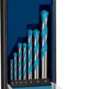 EXPERT MultiConstruction CYL-9 Bohrer-Set 4/5/6/6/8/10/12 mm, 7-tlg.. Für Dreh- und Schlagbohrer