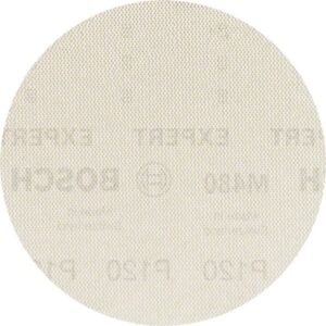 EXPERT M480 Schleifnetz für Exzenterschleifer, 125 mm, G 120, 5 Stück. Für Exzenterschleifer
