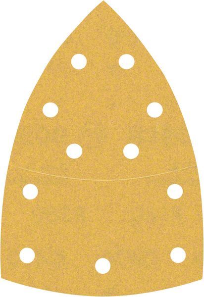 EXPERT C470 Schleifpapier mit 11 Löchern für Multischleifer, 102 x 62 mm, 93 mm, G 180, 10-tlg.. Für Multischleifer 1 EXPERT C470 Schleifpapier mit 11 Löchern für Multischleifer, 102 x 62 mm, 93 mm, G 180, 10-tlg.. Für Multischleifer