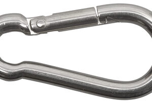 Feuerwehrkarabinerhaken Edelstahl