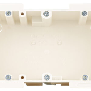 Kunststoff-Einbaudose für 70x130mm