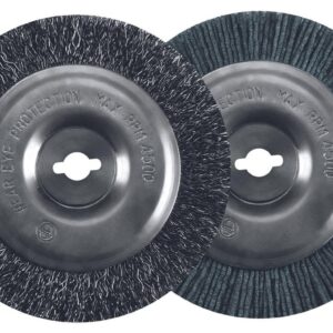 Fugenreiniger-Zubehör Ersatzbuersten Stahl und Nylon