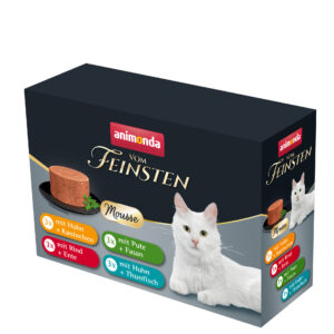 Cat Vom Feinsten Adult  Mousse-Vielfalt 12 x 85g