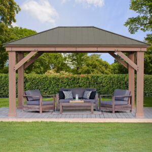 Holzpavillon Devon